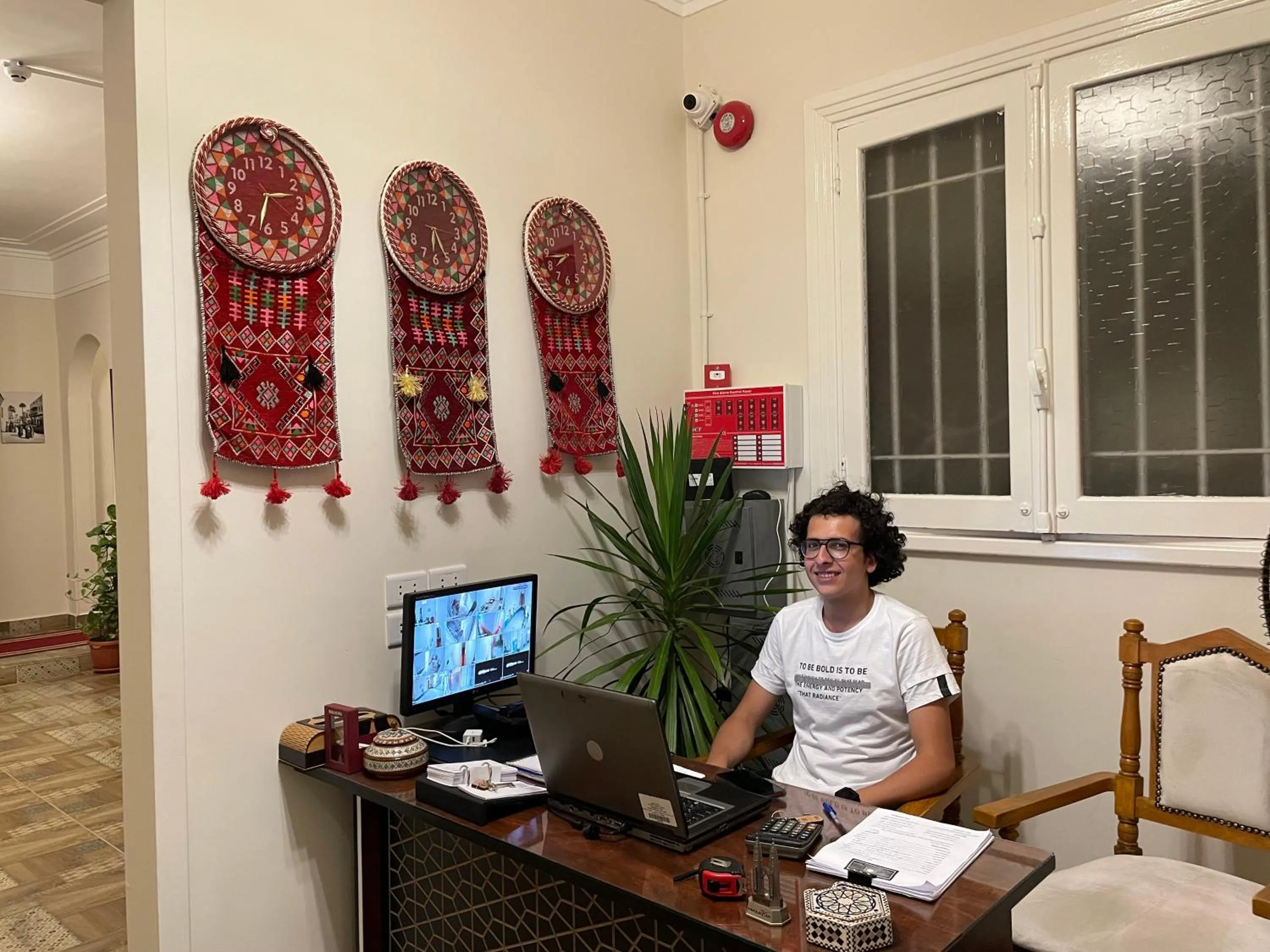 Lobby or reception in Central Cairo Hotel