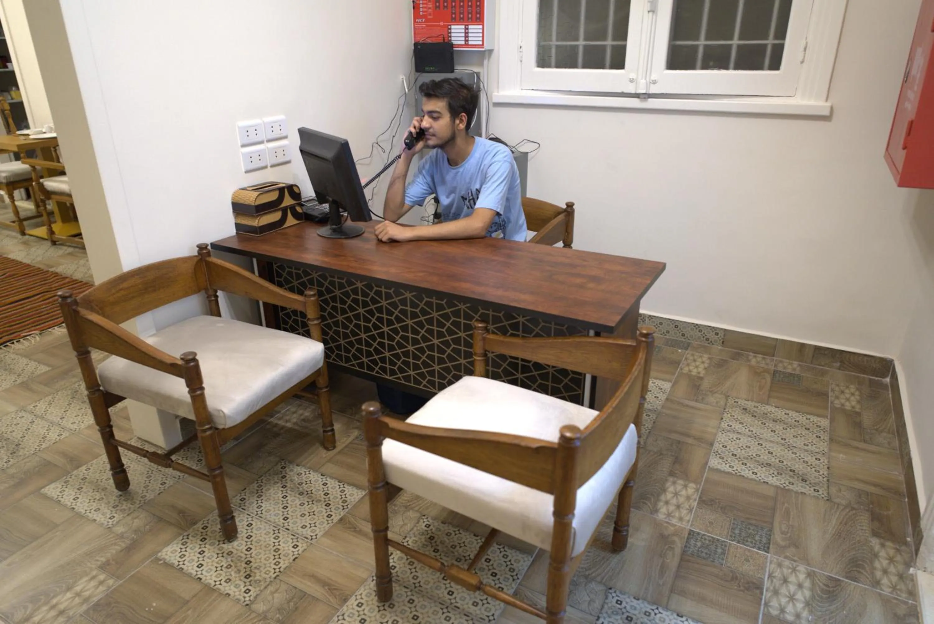 Lobby or reception in Central Cairo Hotel