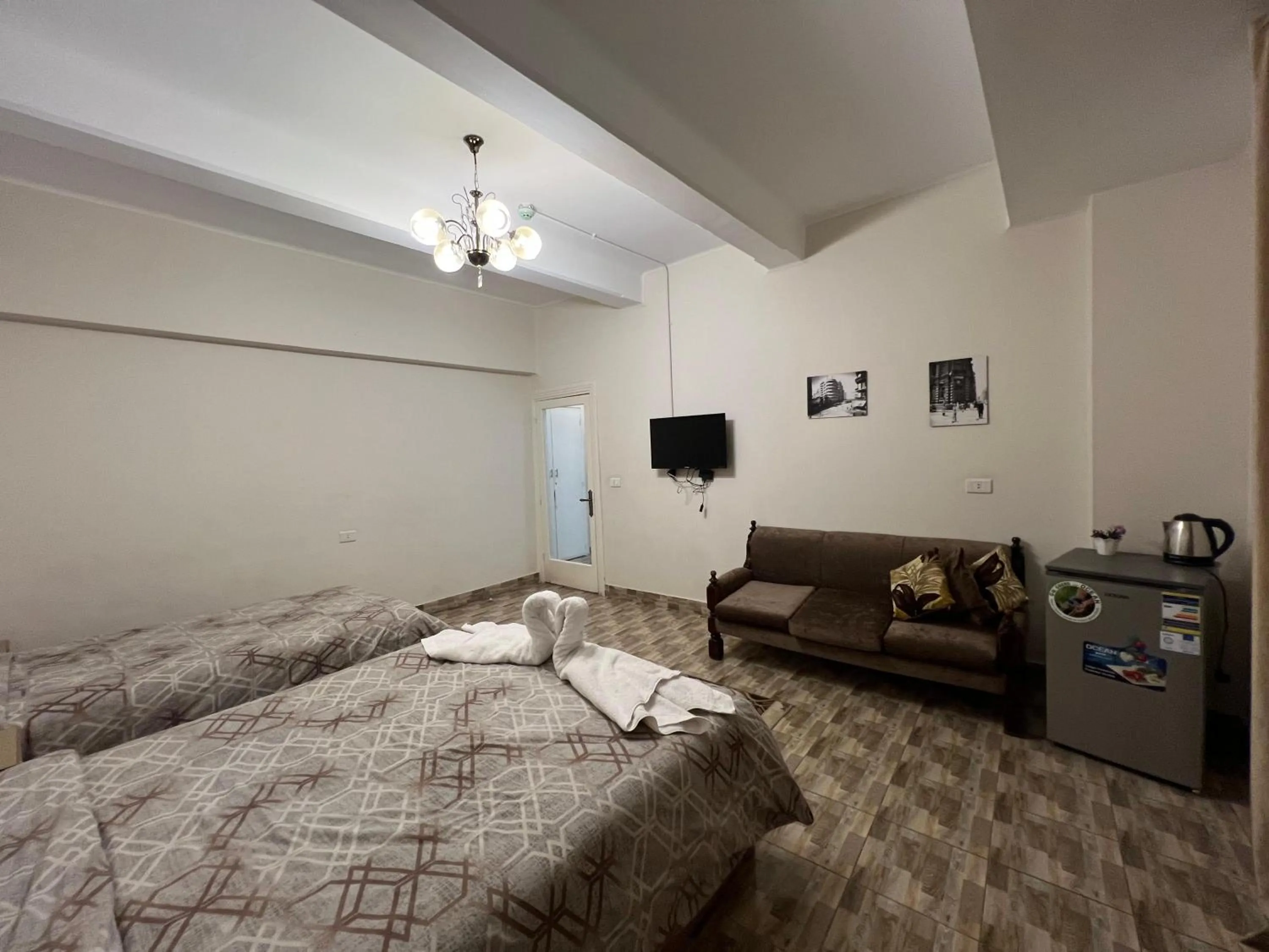 TV and multimedia, Bed in Central Cairo Hotel