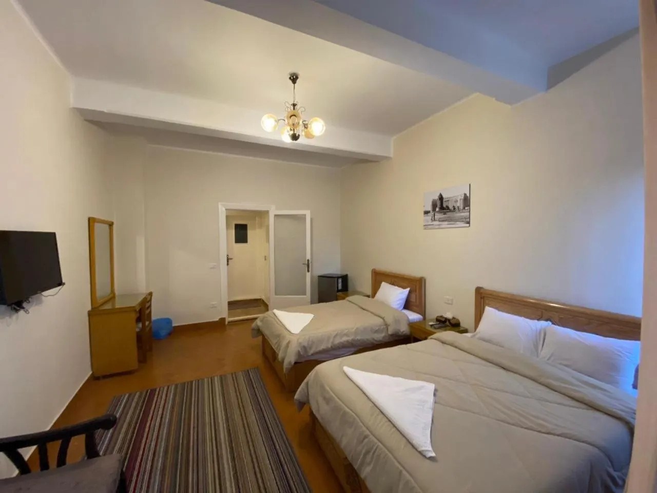 TV and multimedia, Bed in Central Cairo Hotel