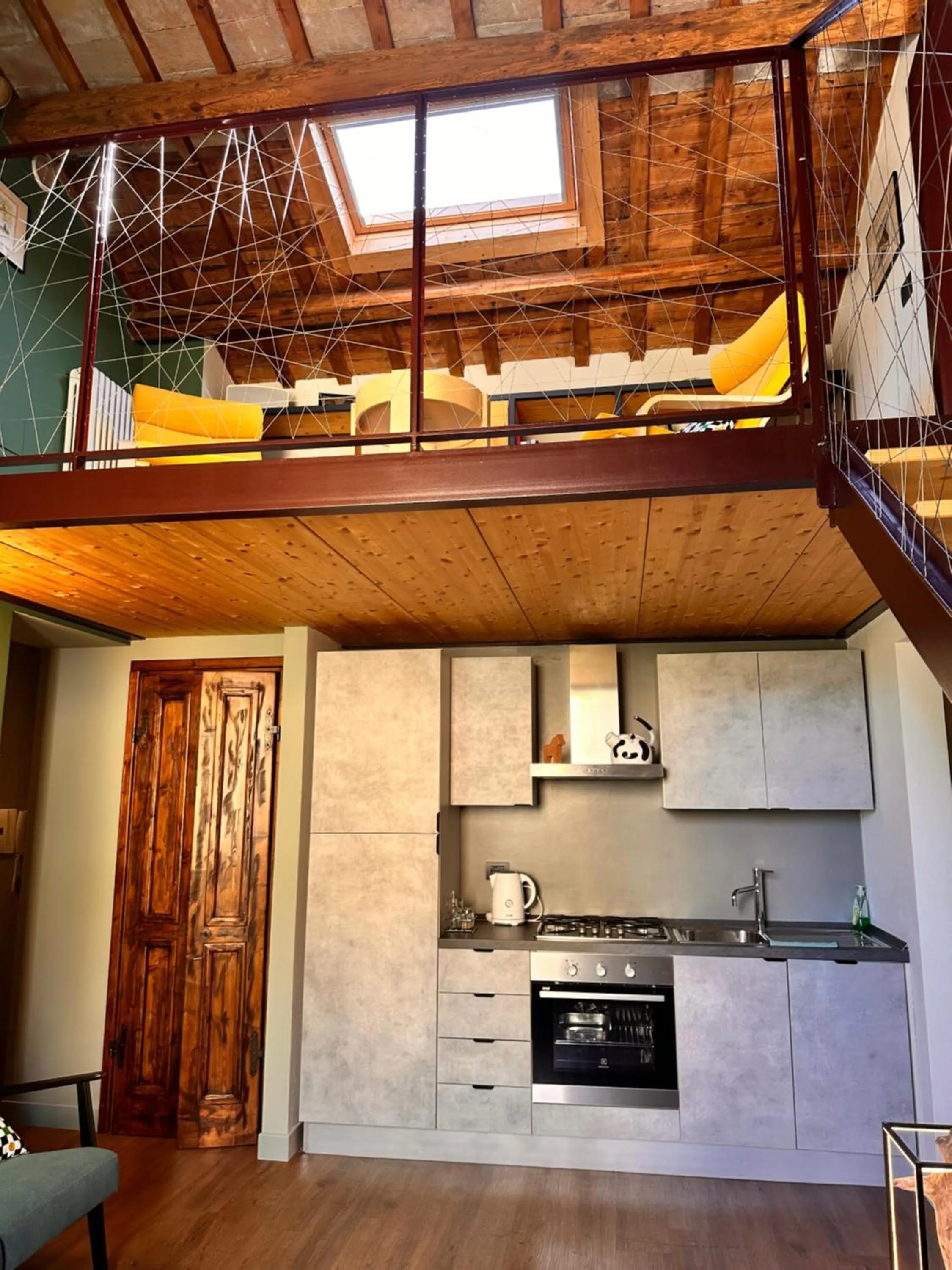 Kitchen or kitchenette in La Casetta di Elena