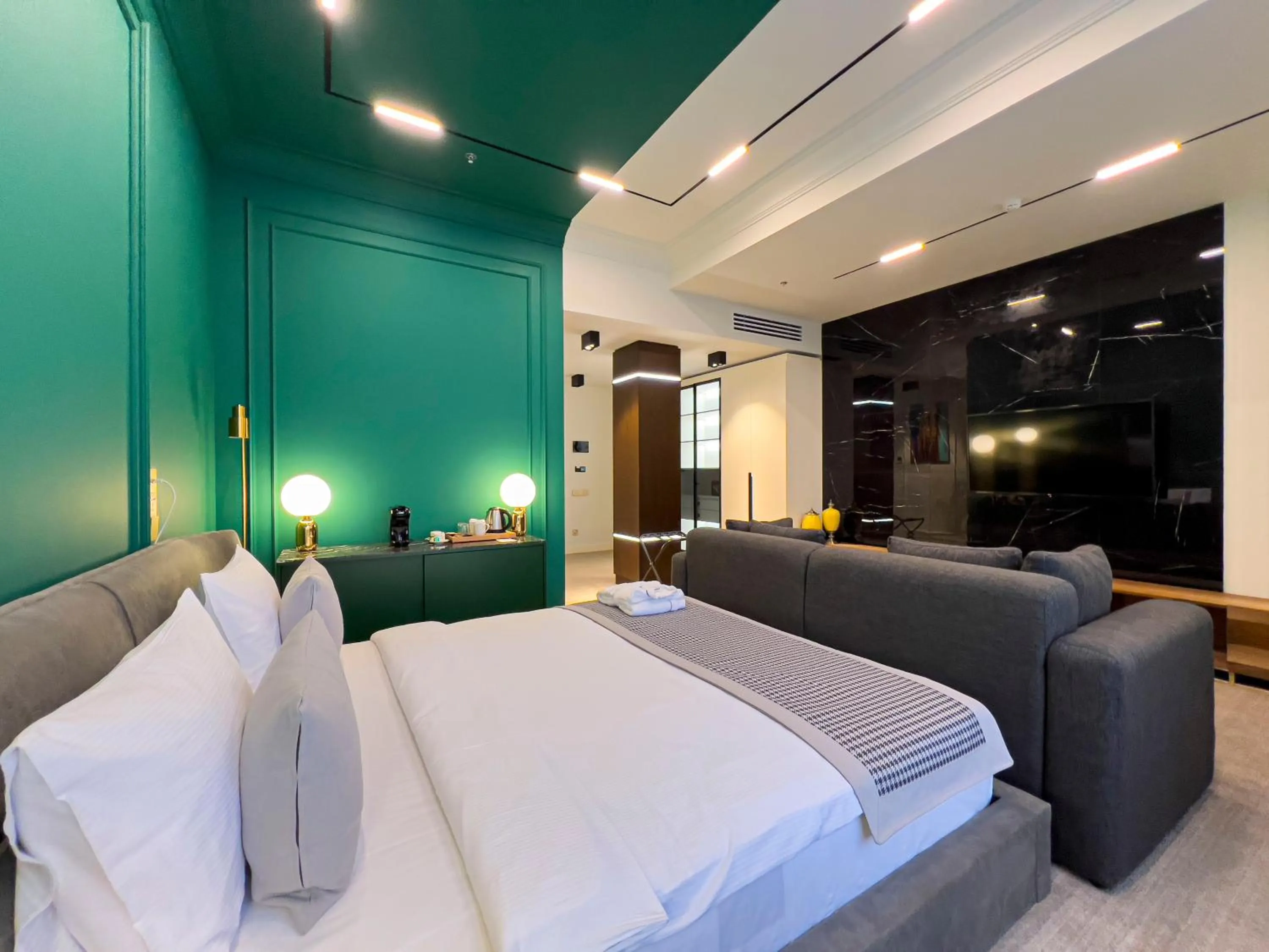 Bed in Bentley Hotel Tashkent