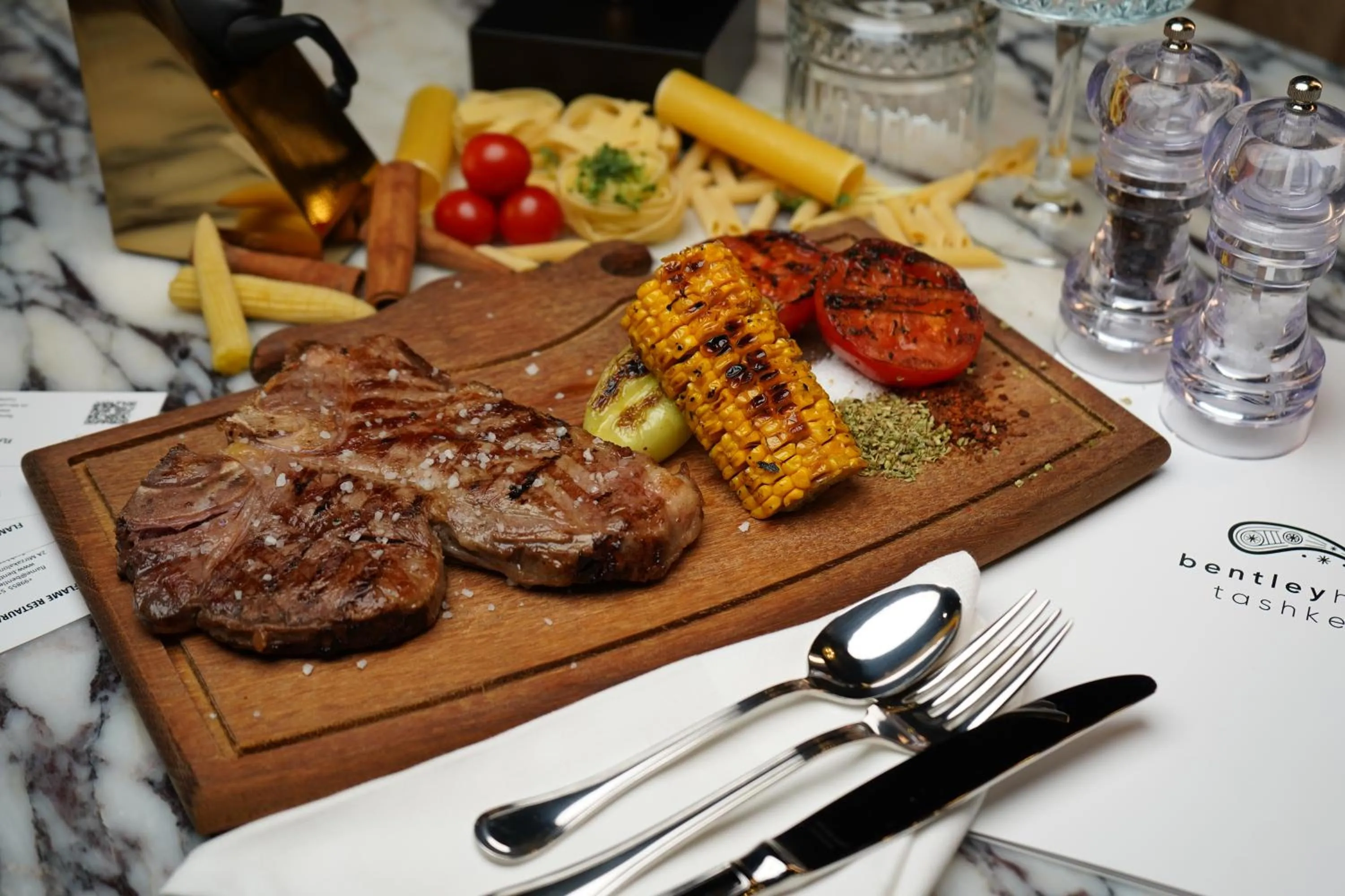 Food in Bentley Hotel Tashkent