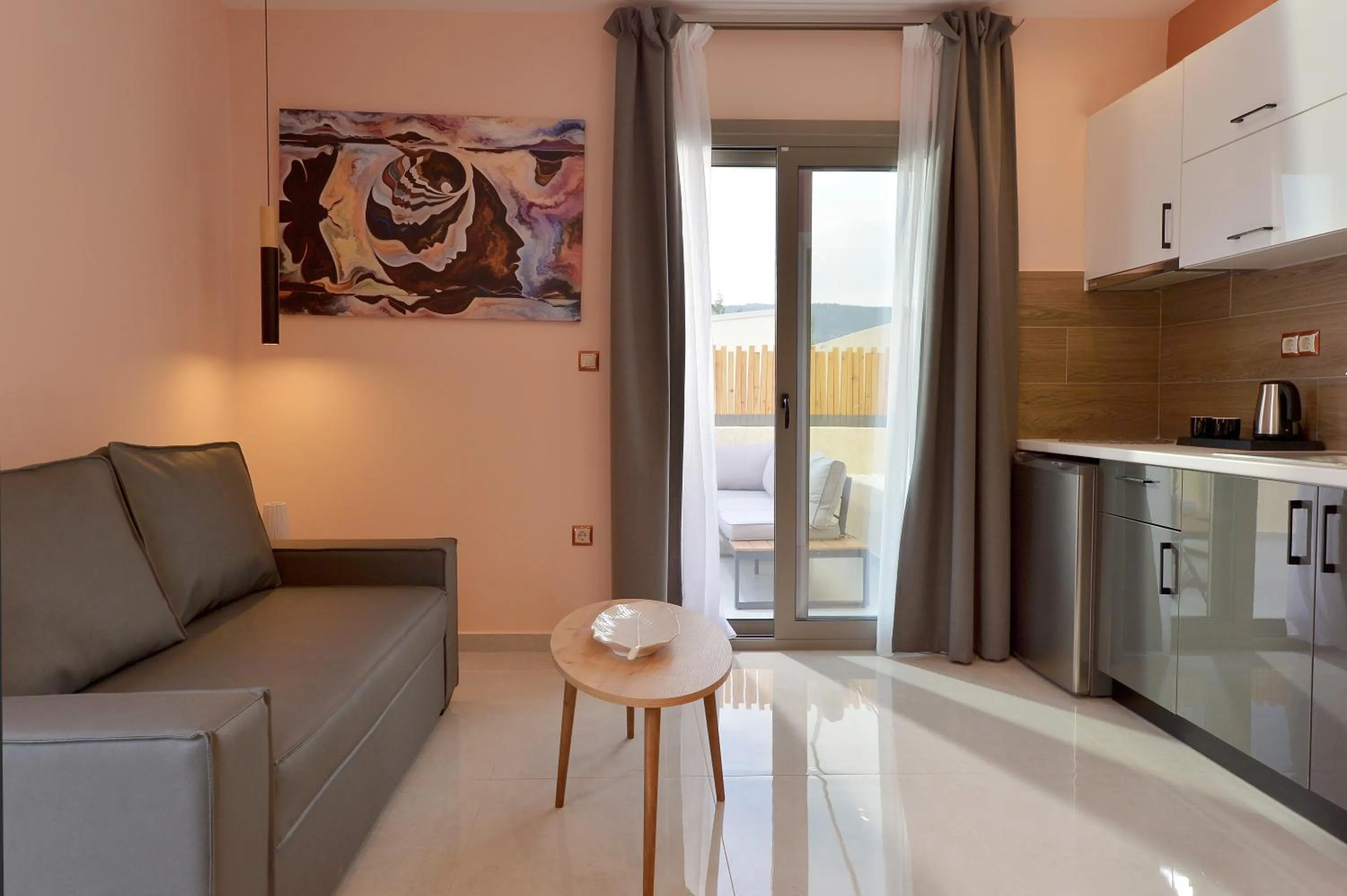 Seating area in Swan Paradise Residences