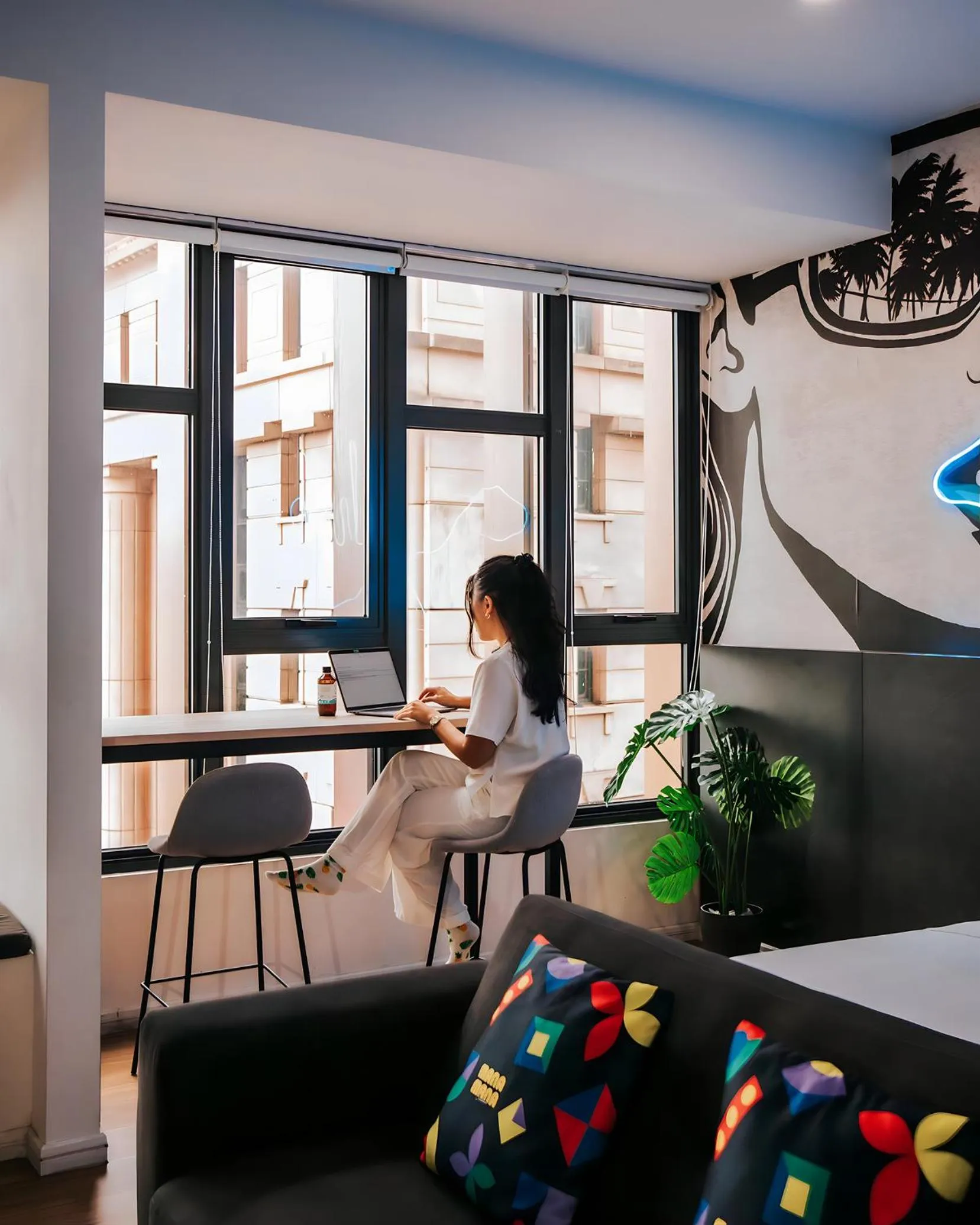 Bed in Ceylonz Leisure Suites KLCC Bukit Bintang