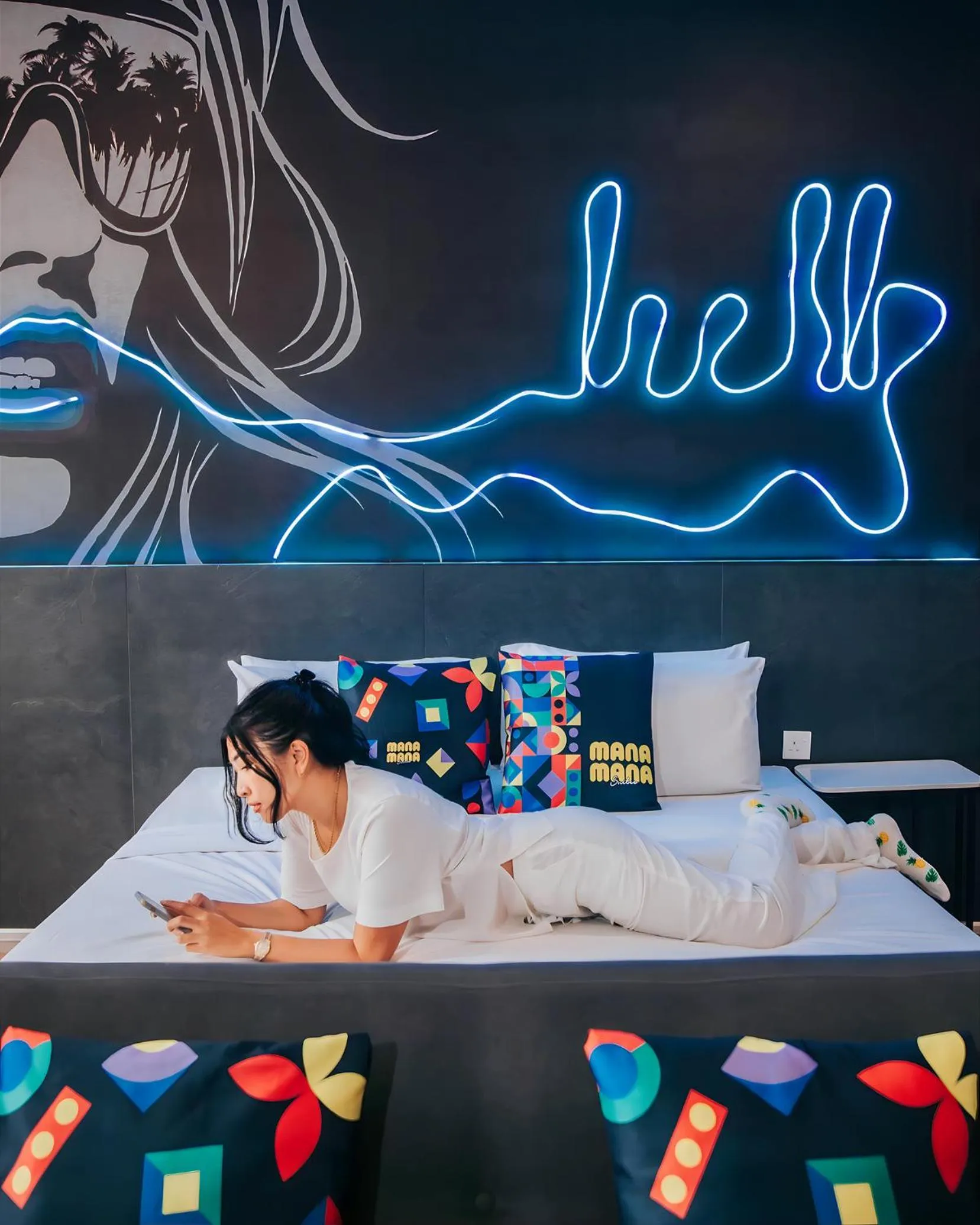 Bed in Ceylonz Leisure Suites KLCC Bukit Bintang