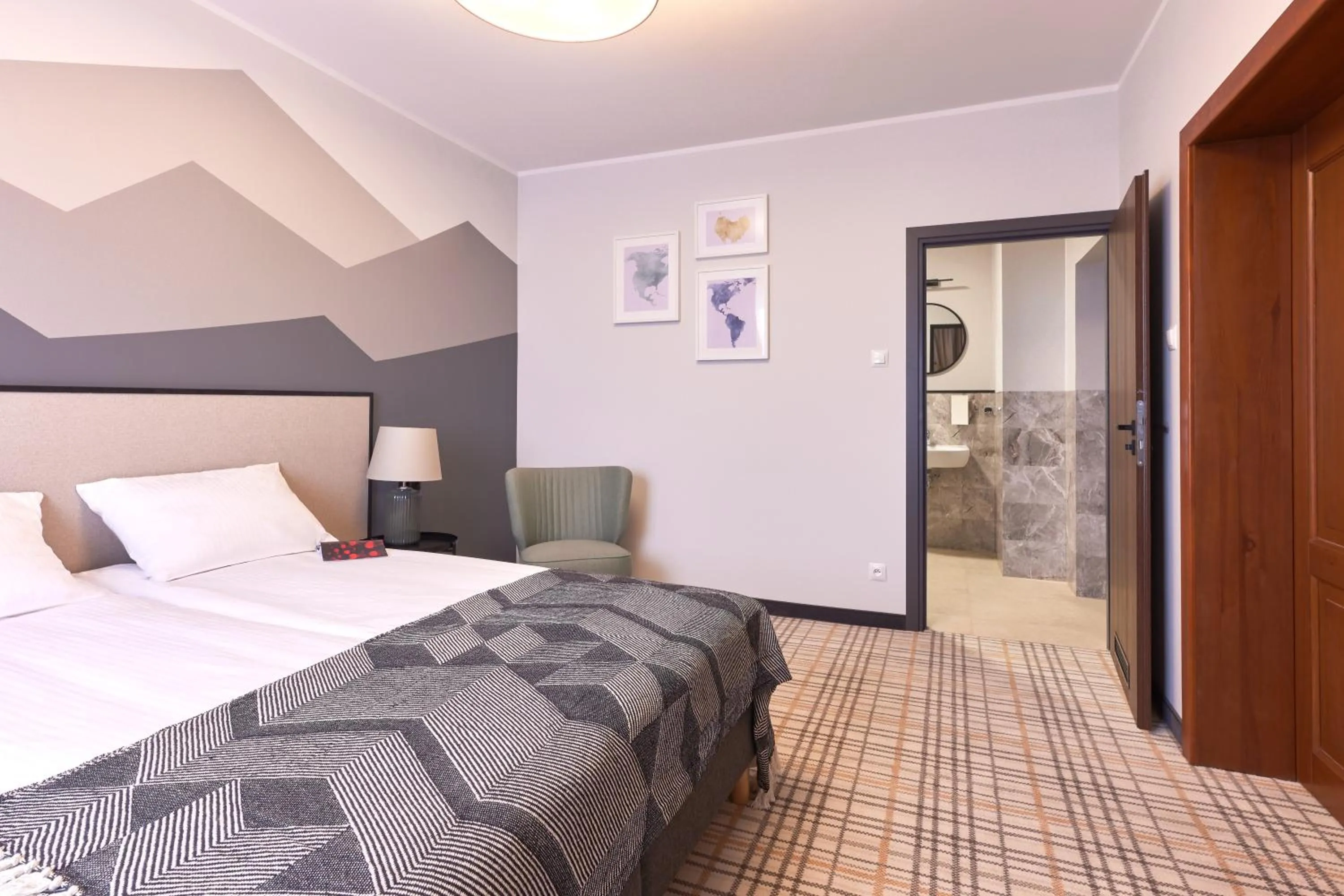 Bed in Kyriad Karkonosze