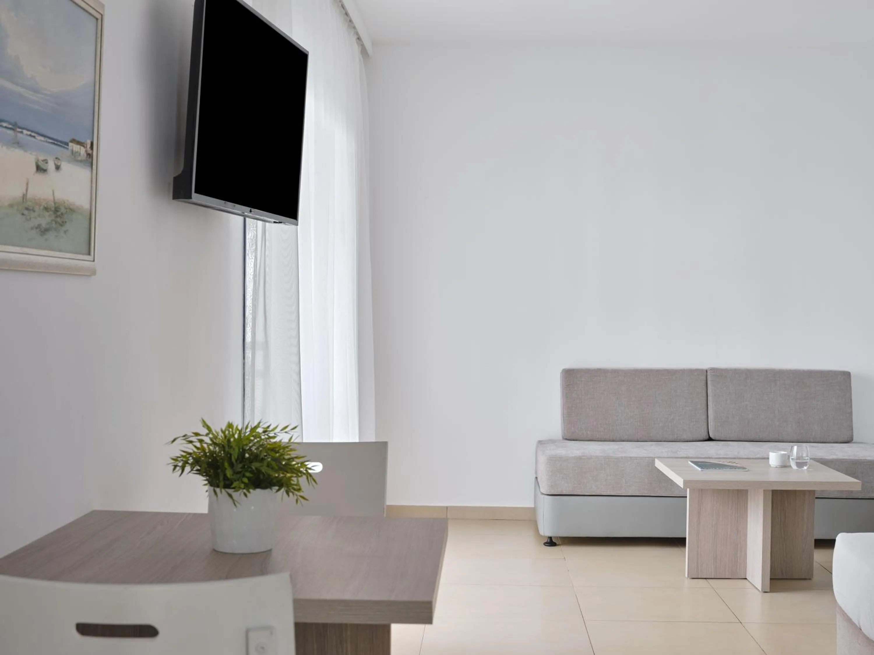 Seating area in Atlantica Callisto