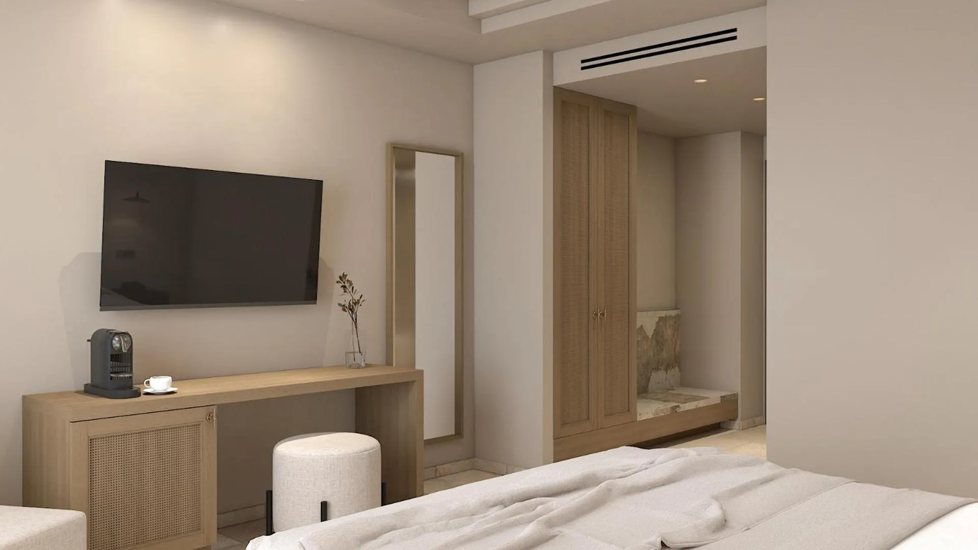 Bedroom, Bed in Atlantica Callisto