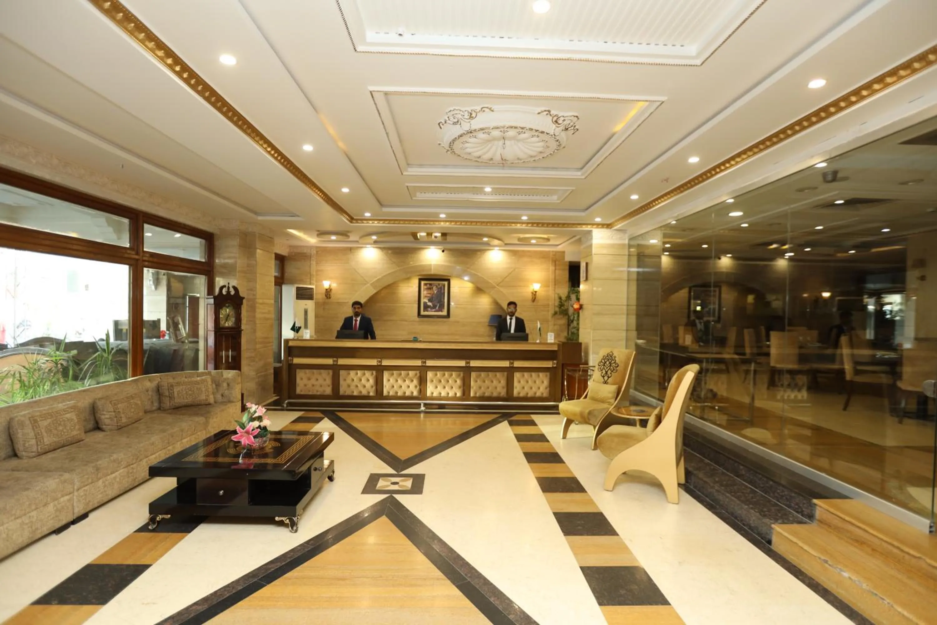 Lobby or reception in Magnum Inn