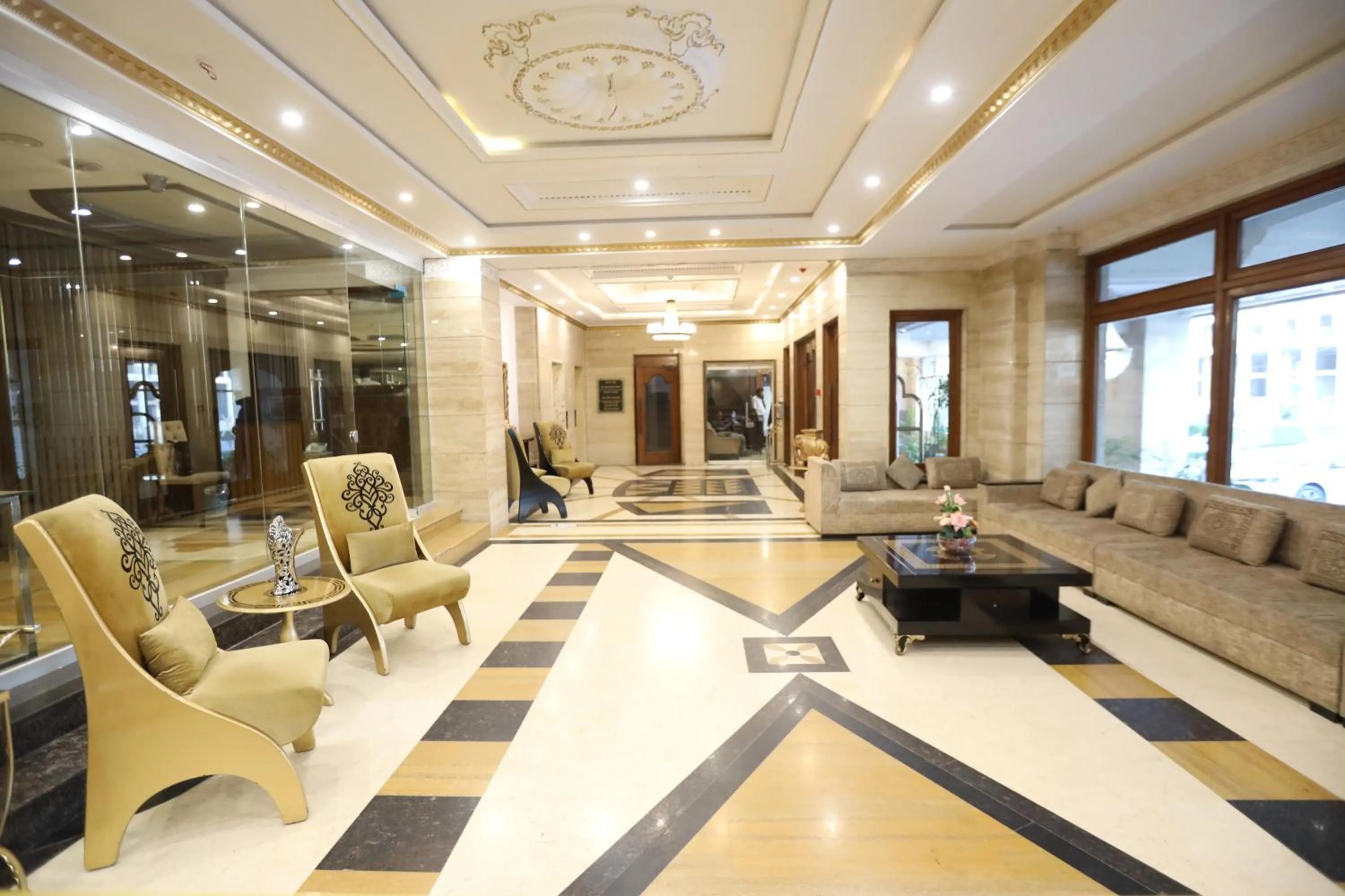 Lobby or reception in Magnum Inn