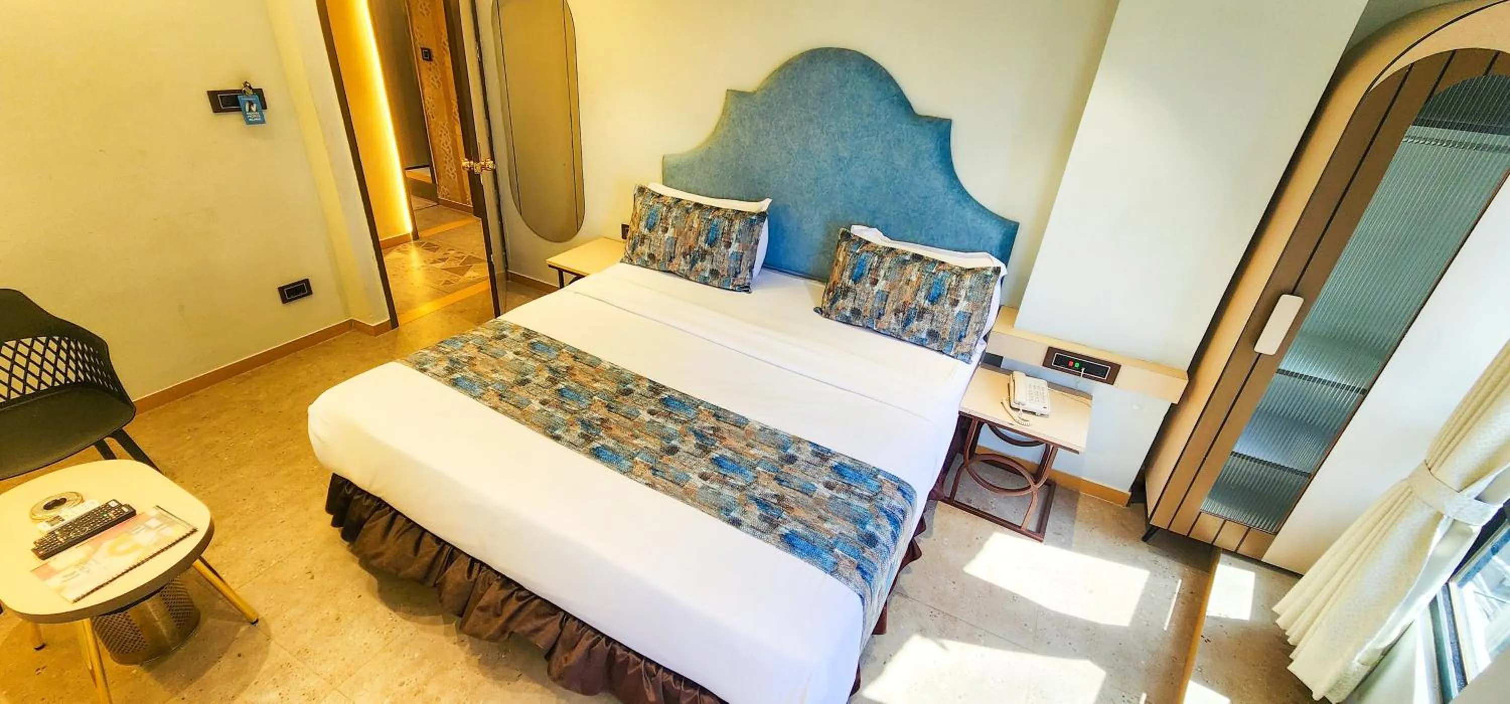 Bathroom, Bed in Hotel Nova Bling