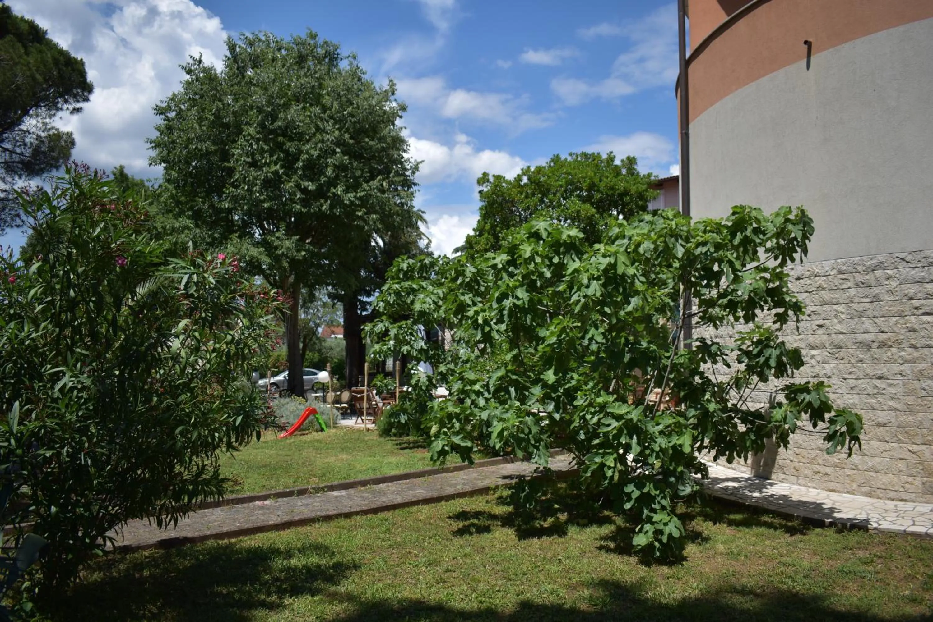 Garden in Minerva Hotel
