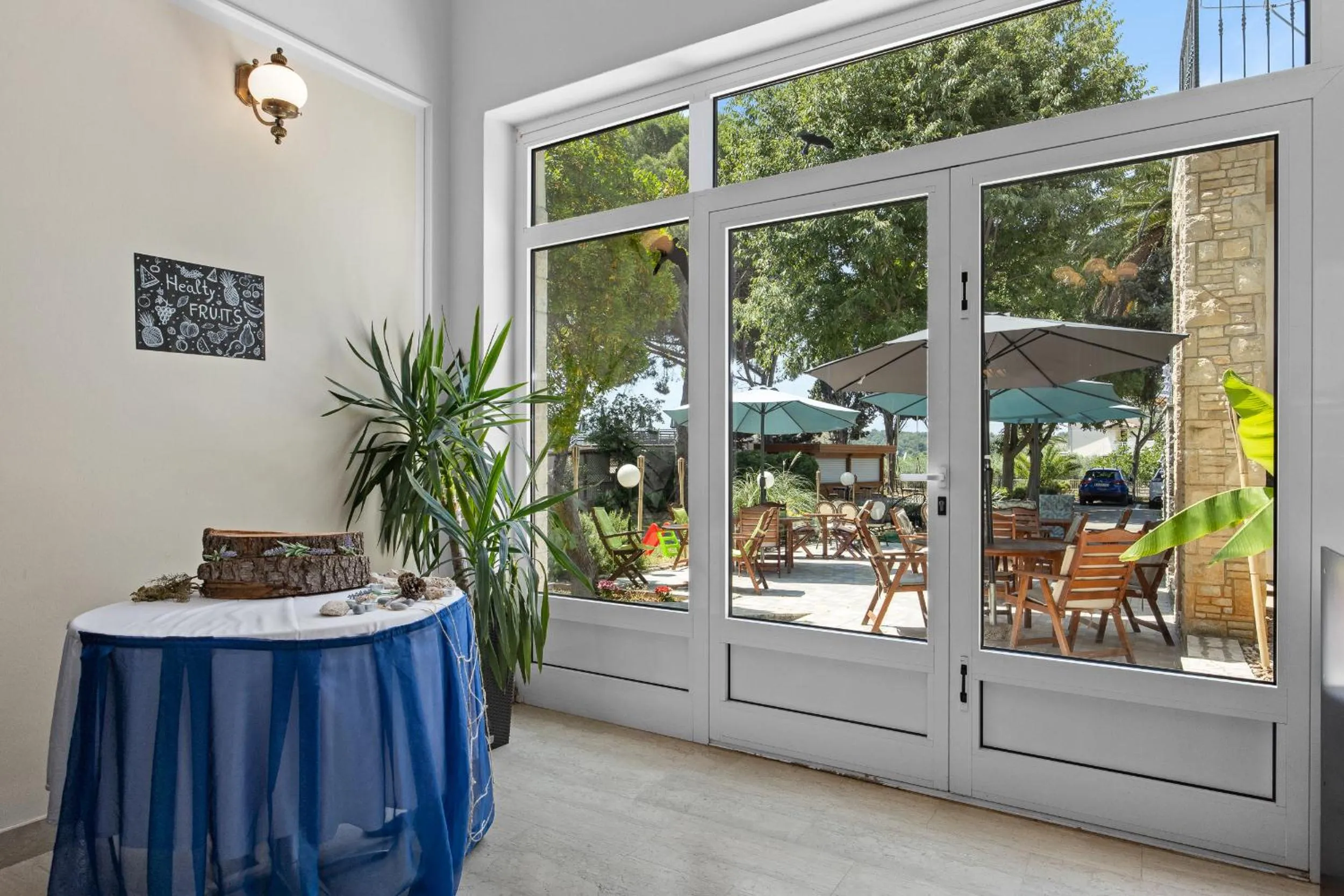 Garden in Minerva Hotel