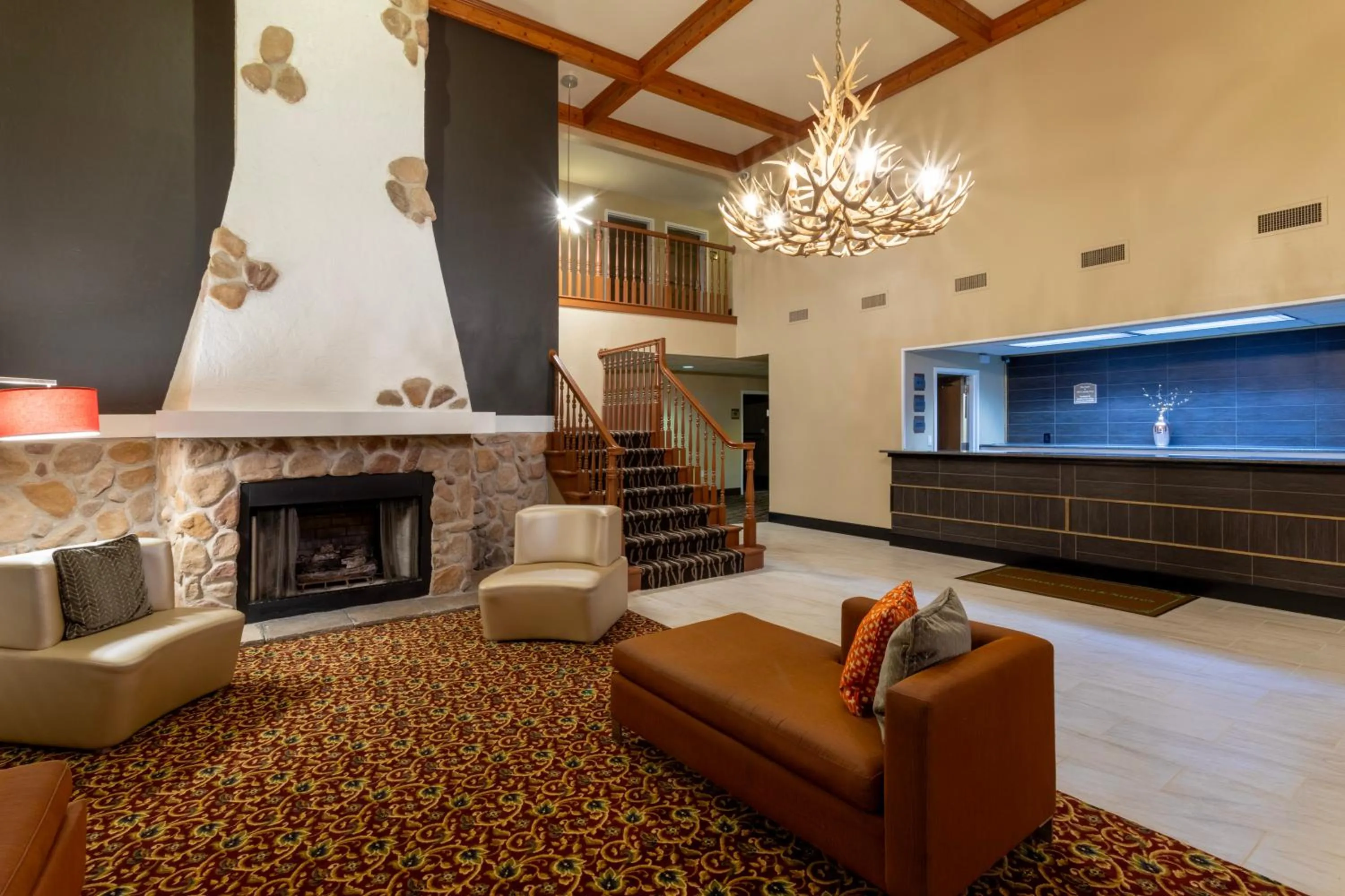 Lobby or reception in Grandstay Hotel & Suites