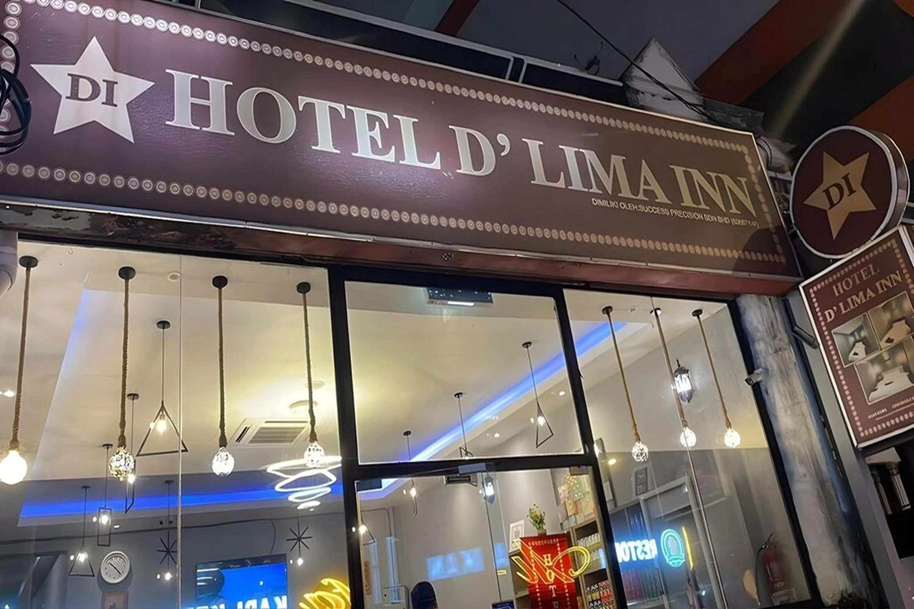 Property building in Hotel Dlima Inn Bukit Bintang