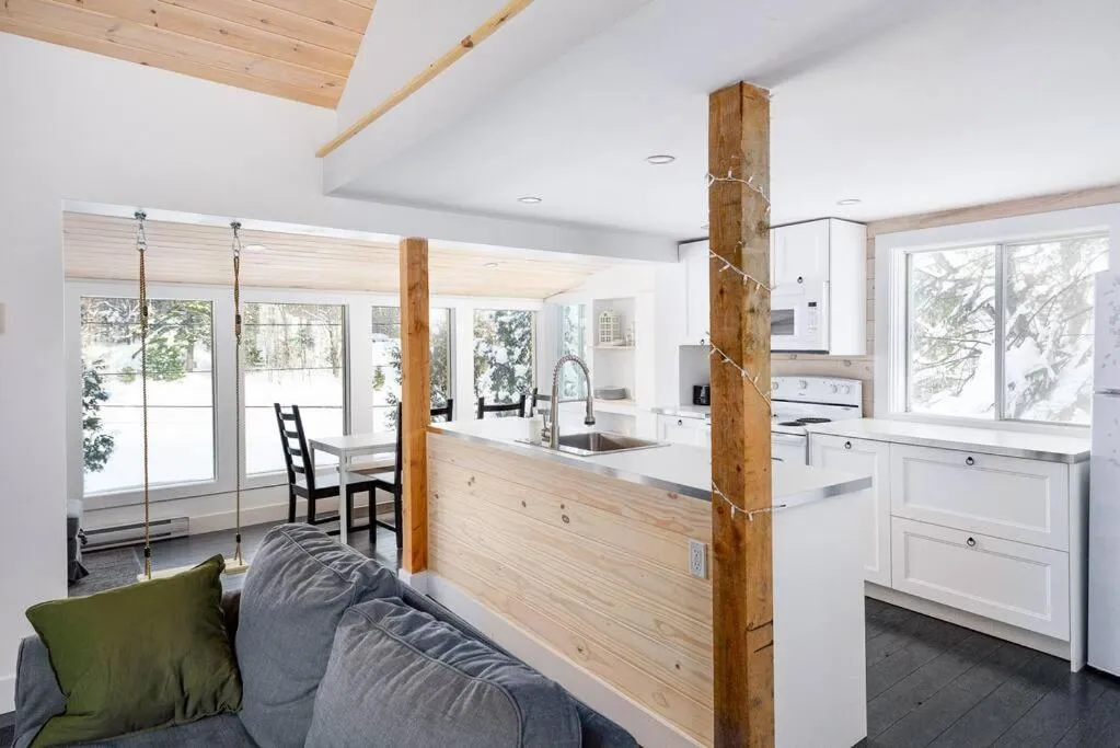 Nature et tranquilité à une heure de Montréal, vue sur le lac