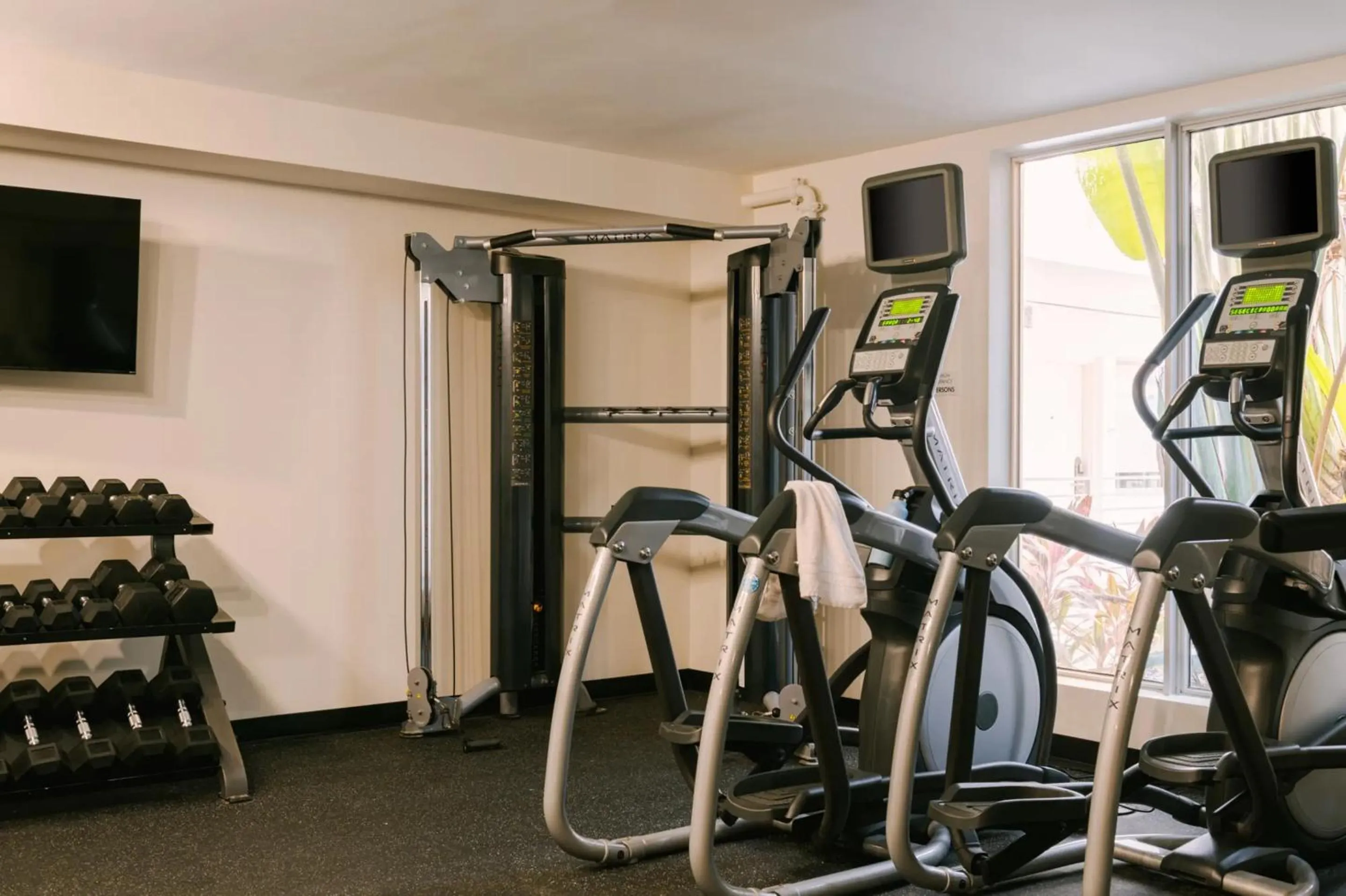 Fitness centre/facilities in Kenmore Village Hotel, South Beach