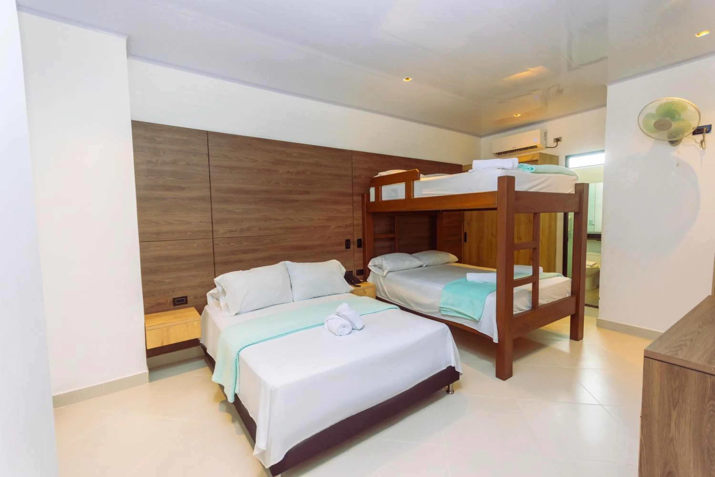 Photo of the whole room in Hotel Luna Verde By Del Toro