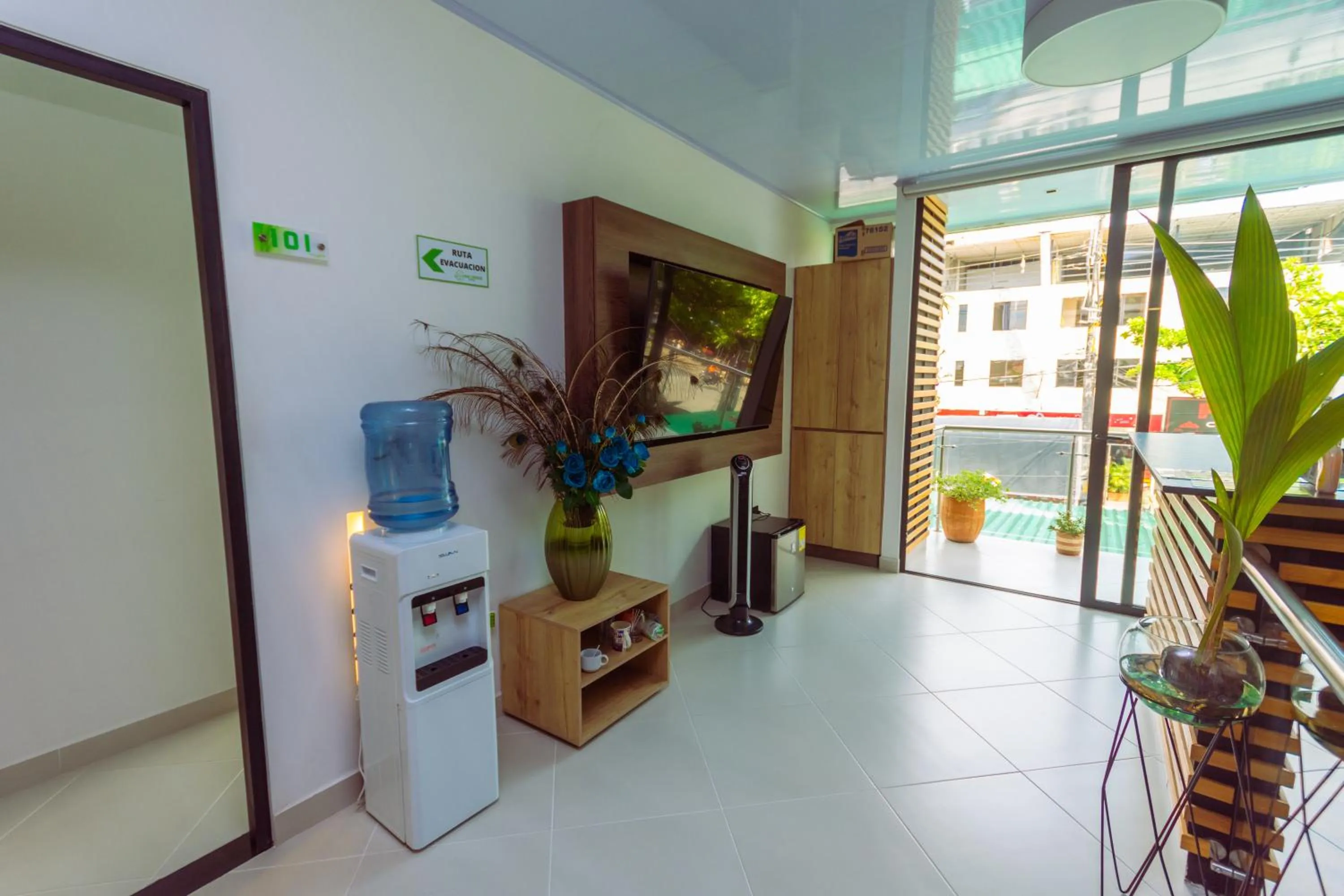 Lobby or reception in Hotel Luna Verde By Del Toro