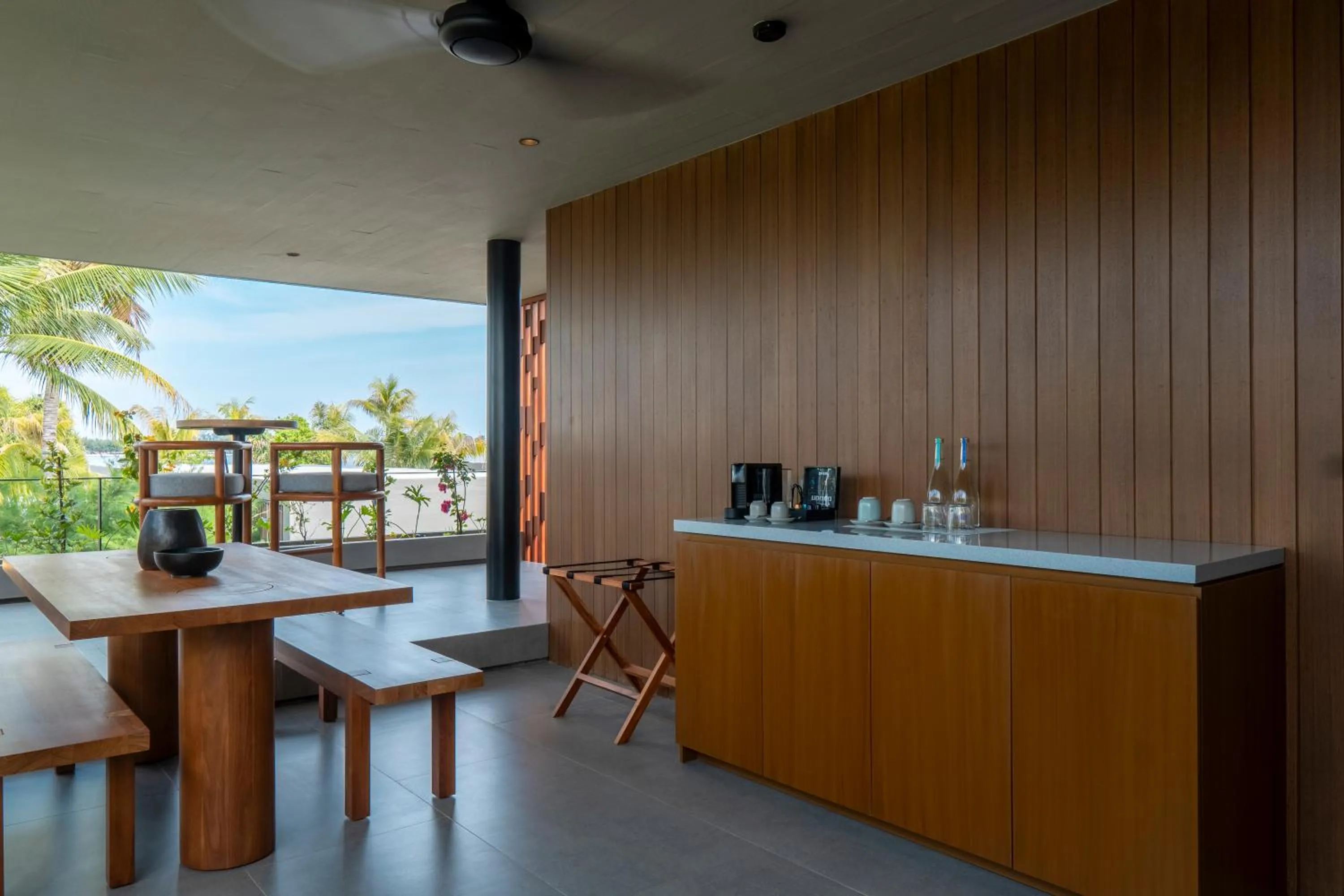 Living room in BASK Gili Meno