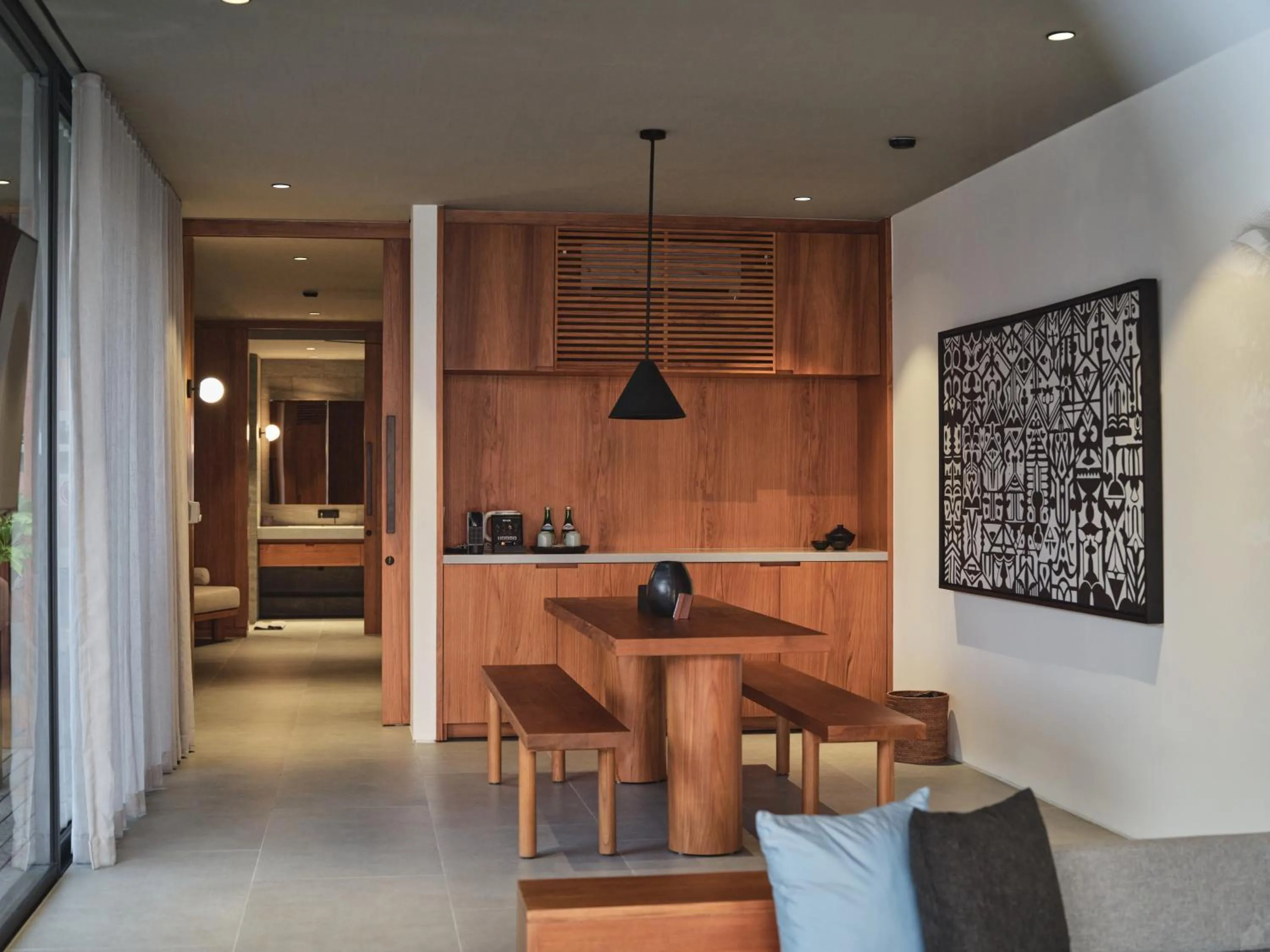 Living room in BASK Gili Meno