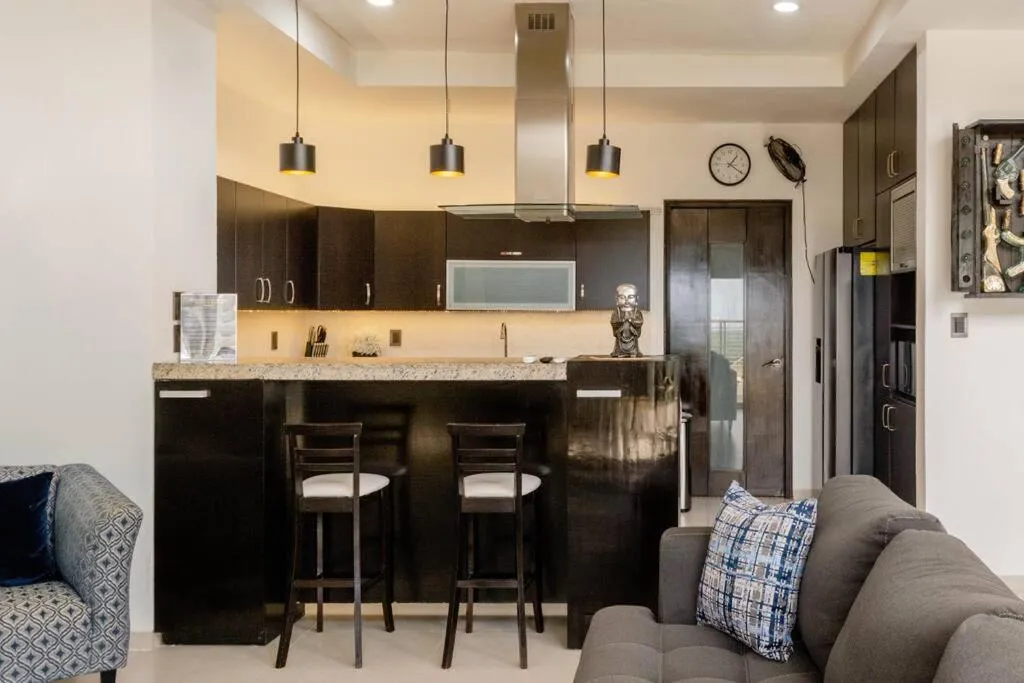 Kitchen or kitchenette in Hermoso Penthouse Rooftop con alberca