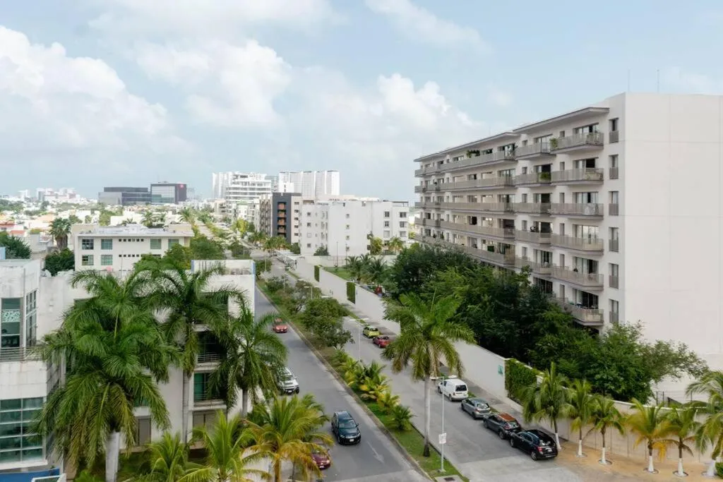 City view in Hermoso Penthouse Rooftop con alberca