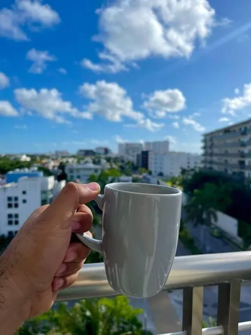 View (from property/room) in Hermoso Penthouse Rooftop con alberca