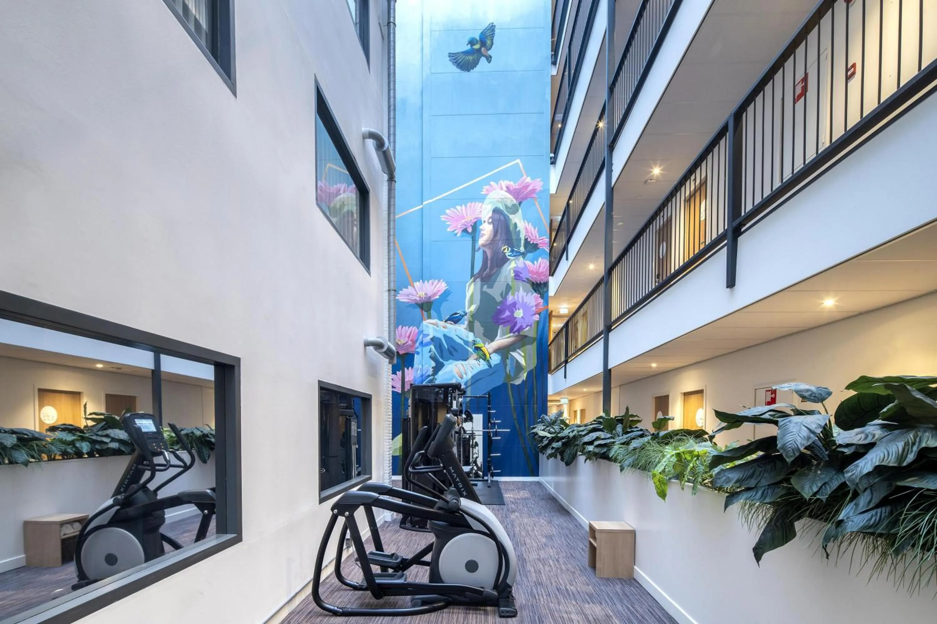 Fitness centre/facilities in Best Western Amsterdam