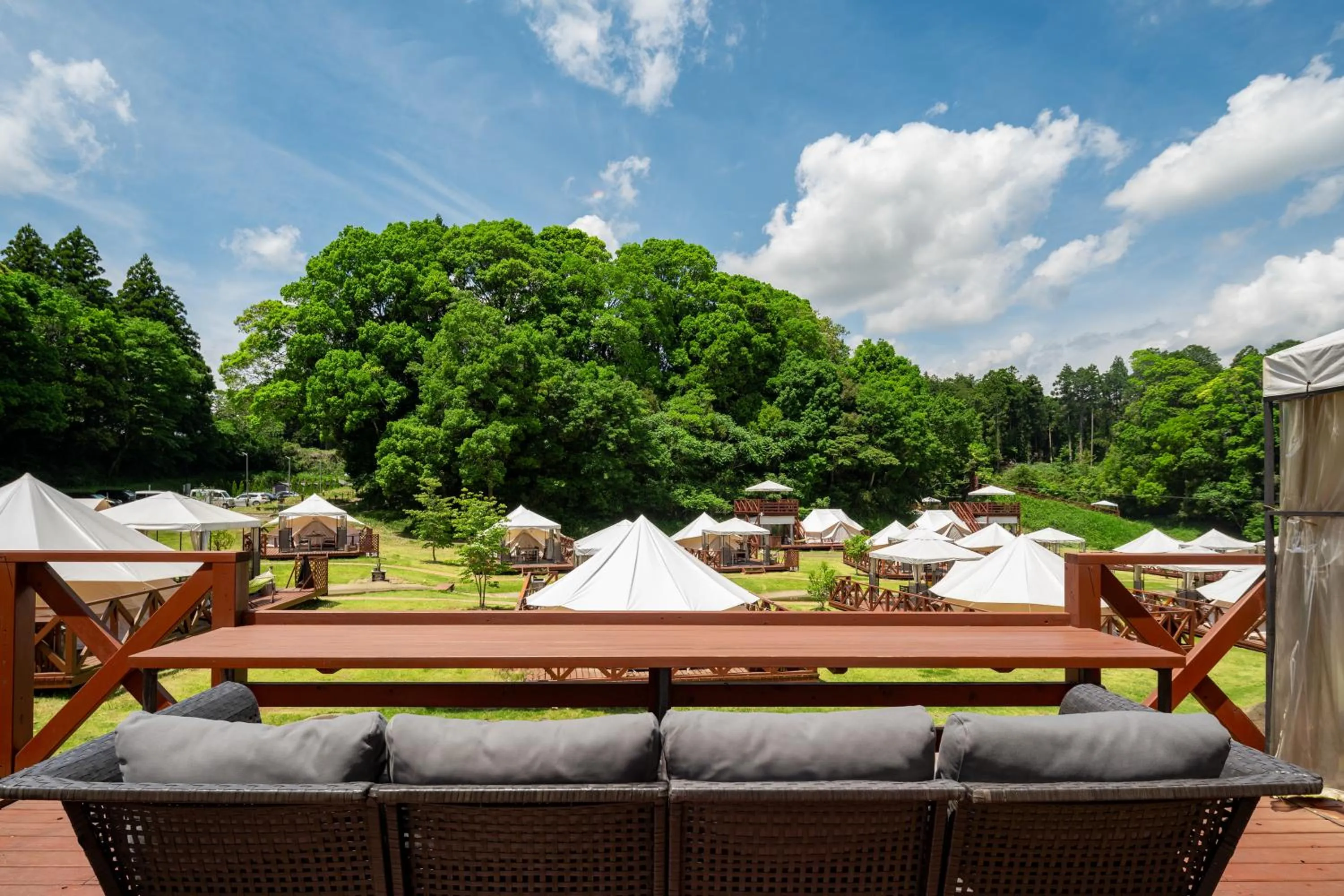 Day in THE FARM Resort Japan