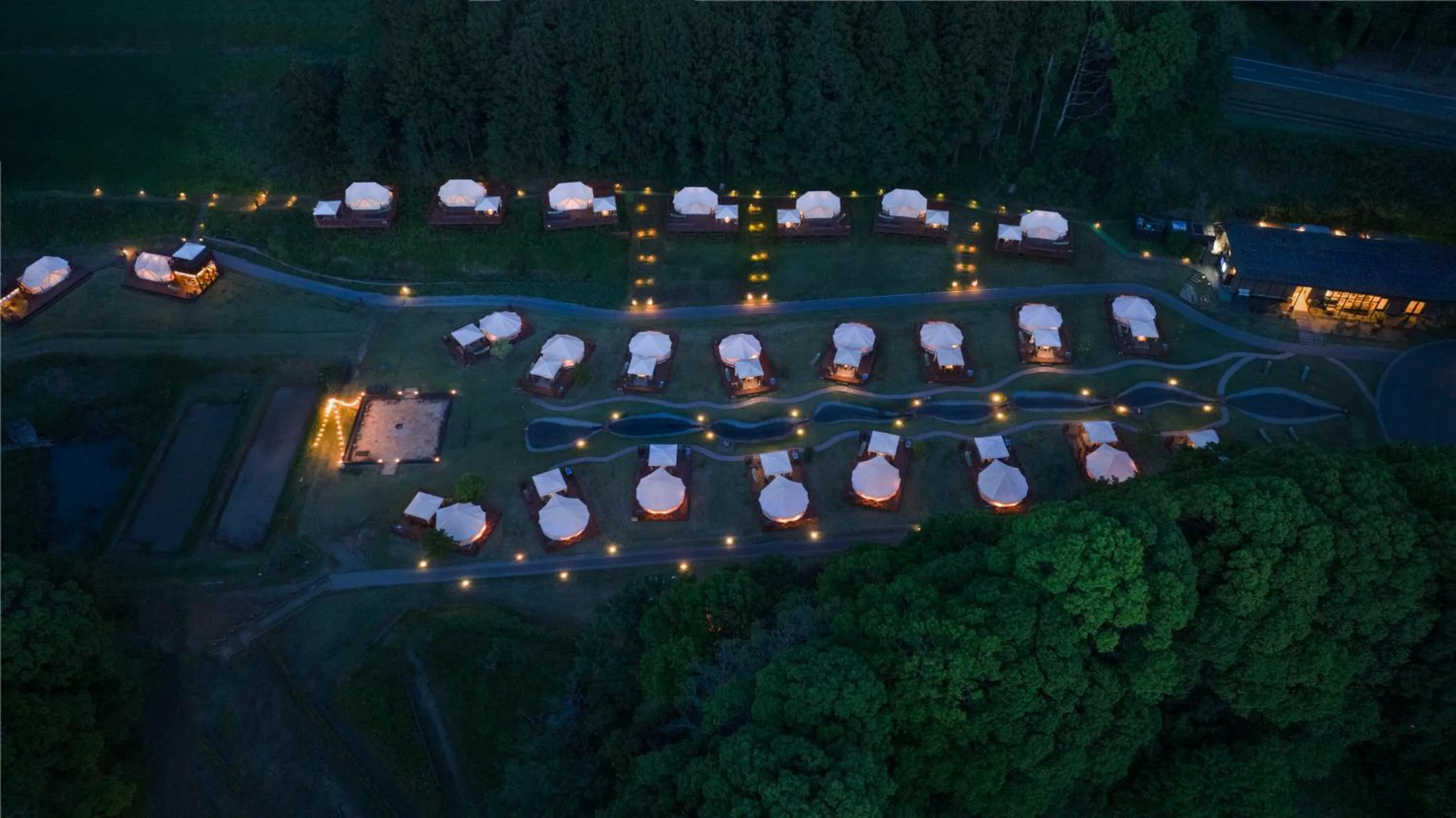 Property building in THE FARM Resort Japan