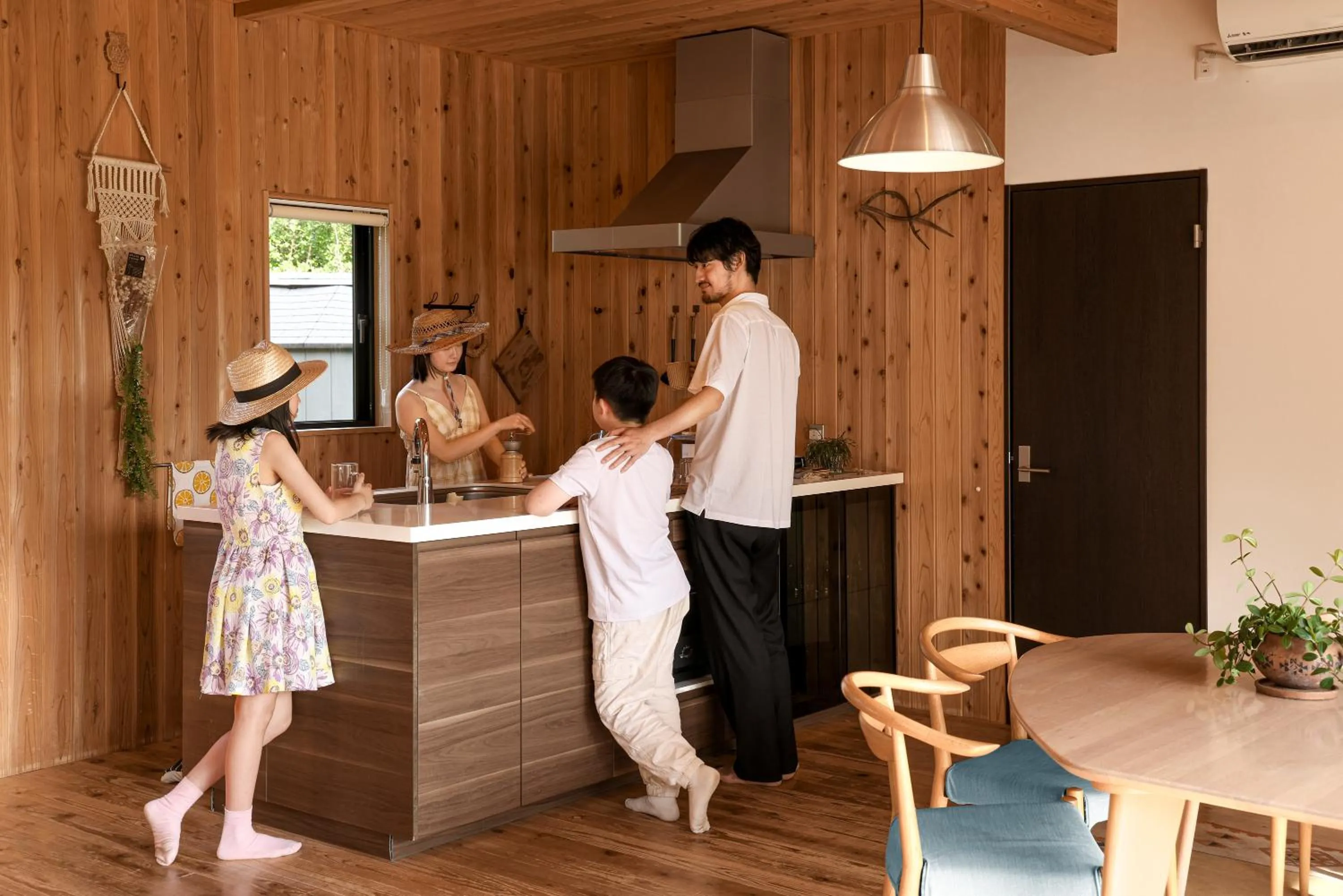 Kitchen or kitchenette in THE FARM Resort Japan