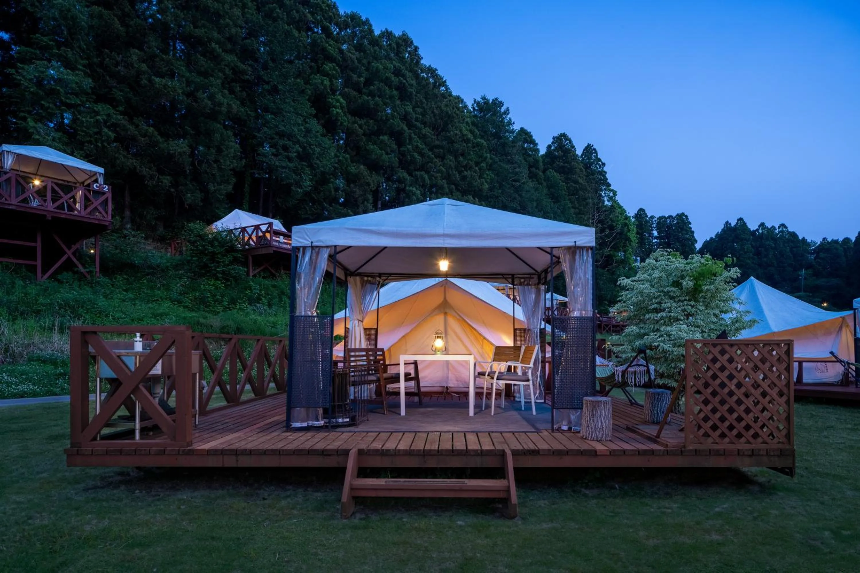 Property building in THE FARM Resort Japan