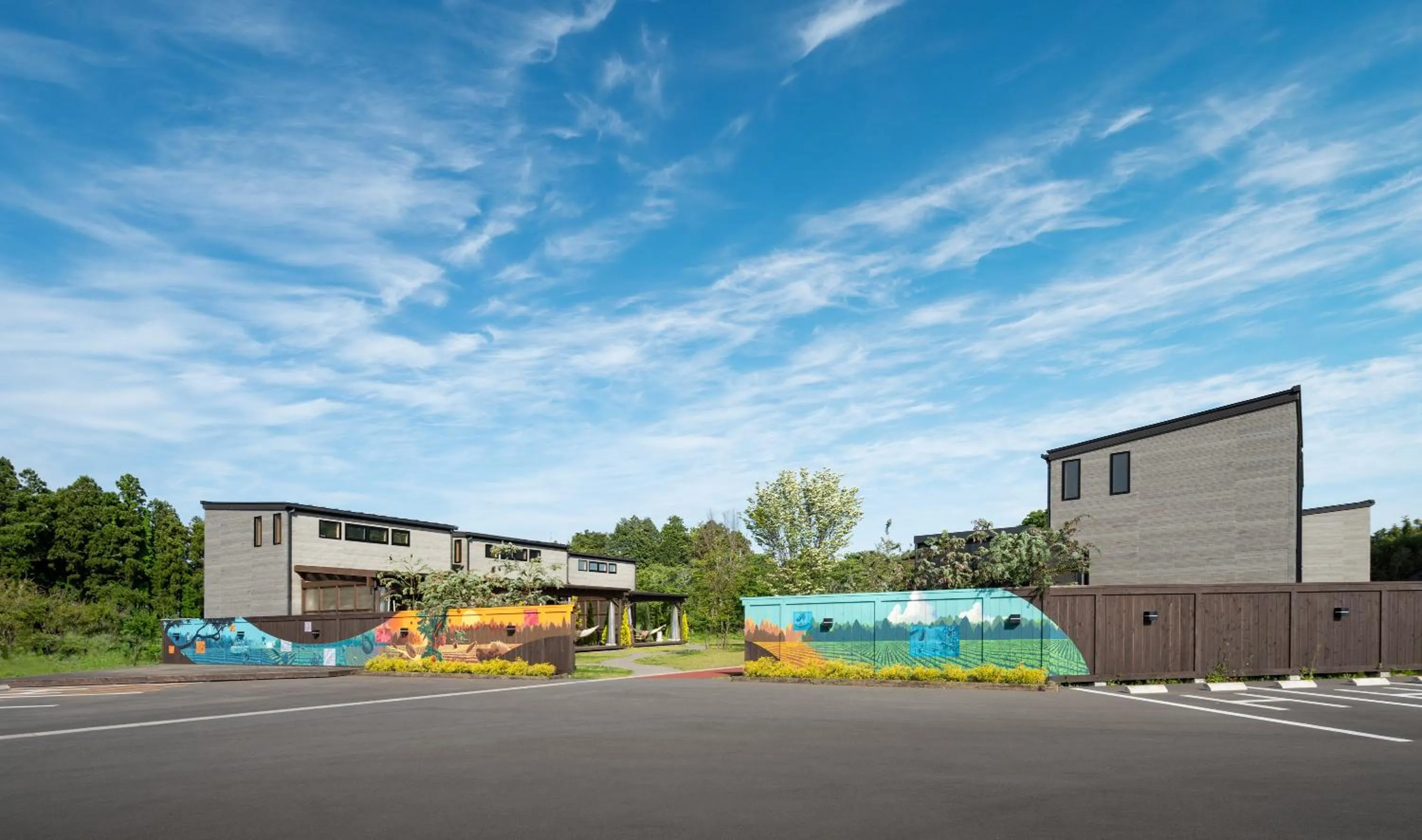 Property building in THE FARM Resort Japan