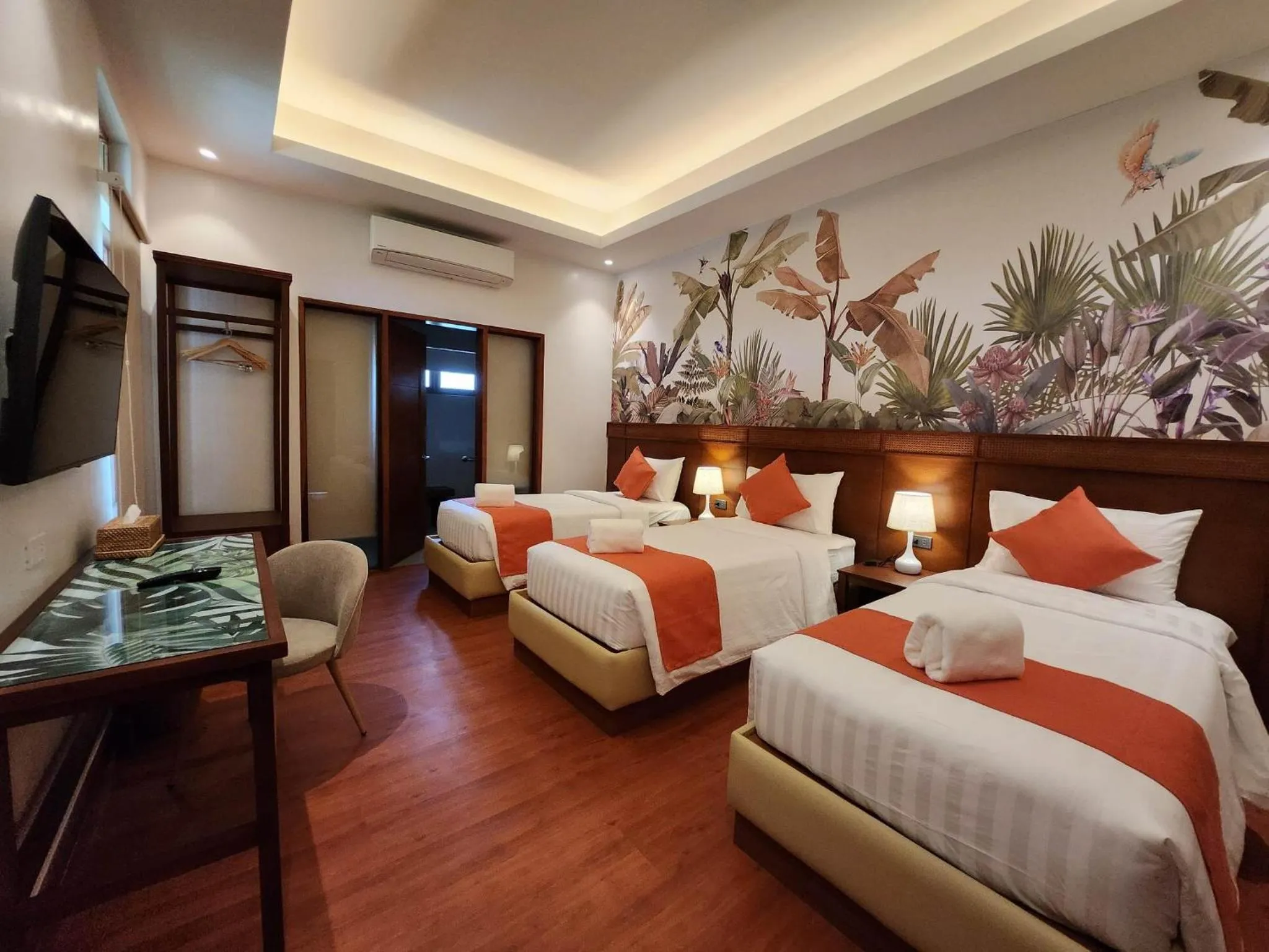 Bed in Costa Celine Beach Resort