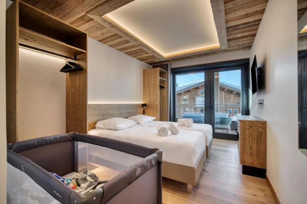 Bed in Lodge des Glaciers - La Rosière