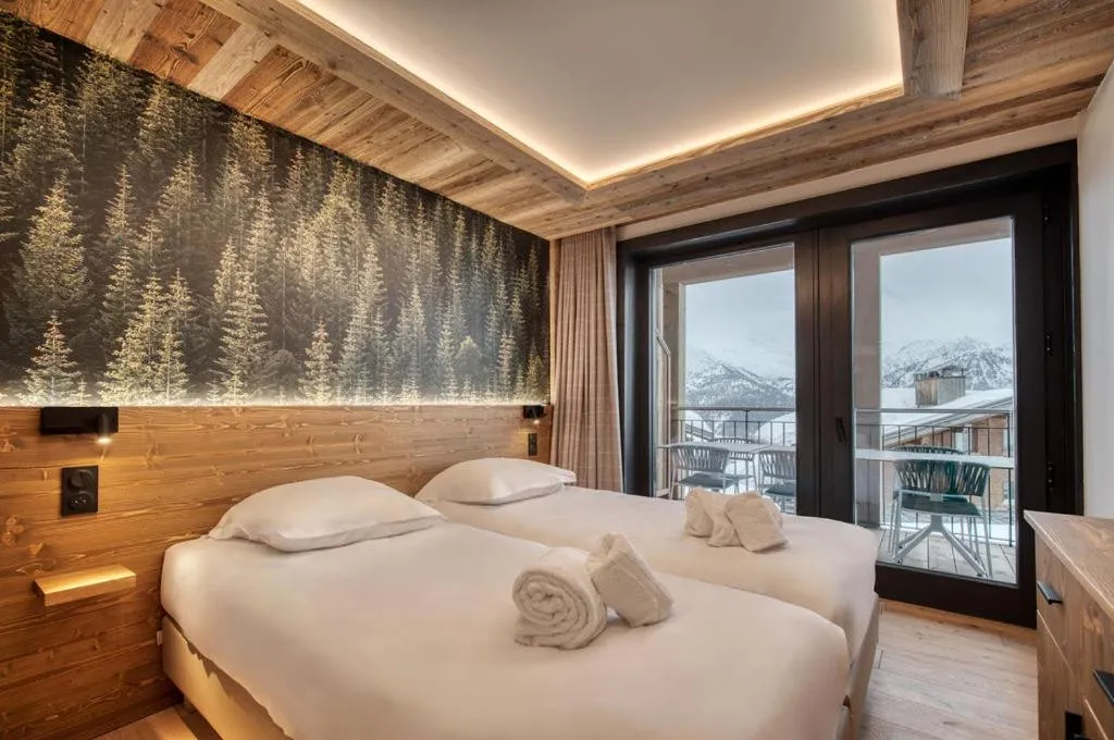 Bed in Lodge des Glaciers - La Rosière