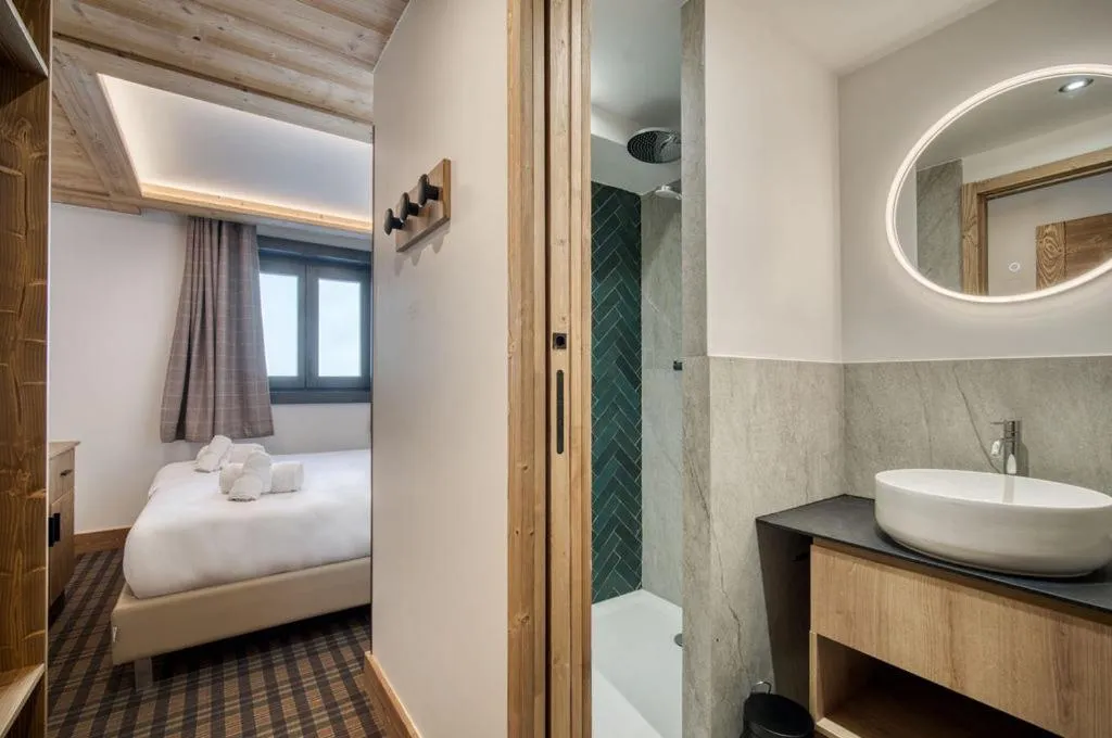 Bed in Lodge des Glaciers - La Rosière