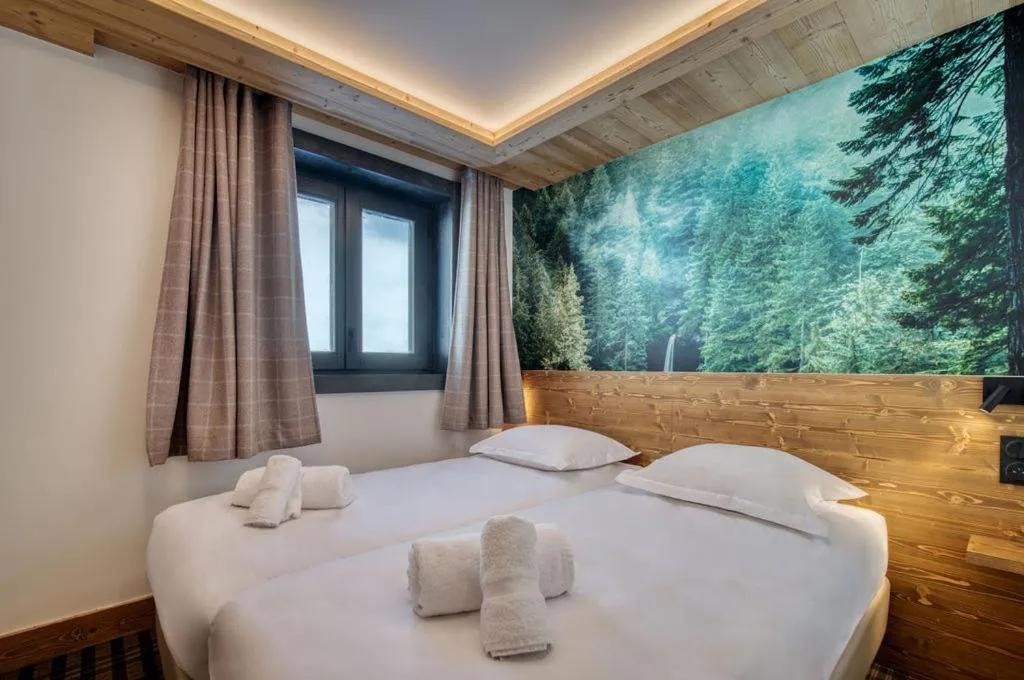 Bed in Lodge des Glaciers - La Rosière