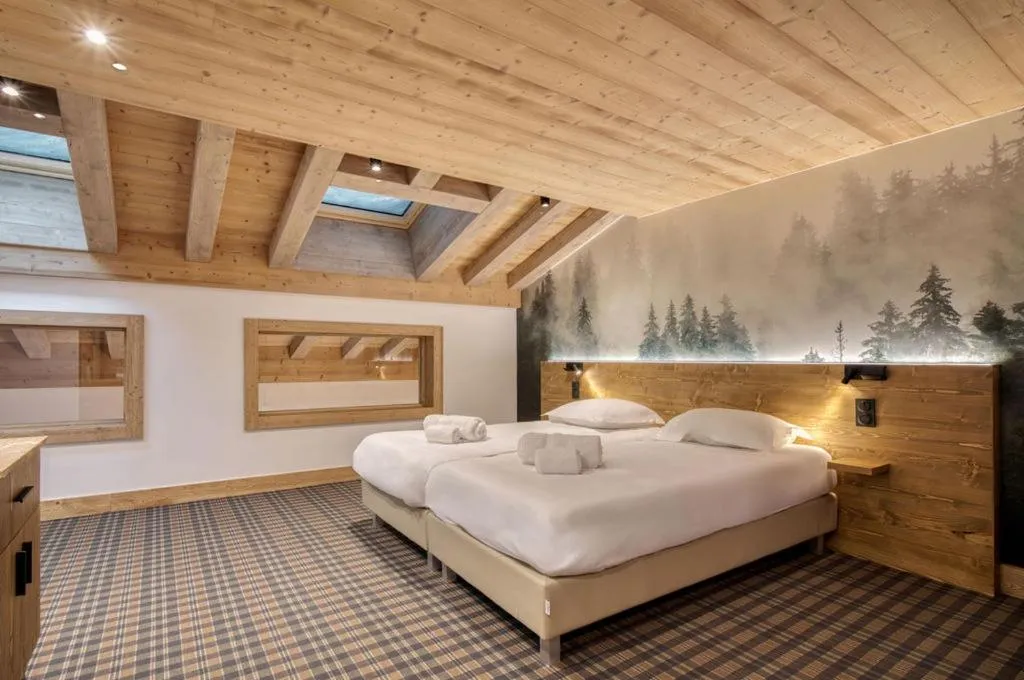 Bed in Lodge des Glaciers - La Rosière