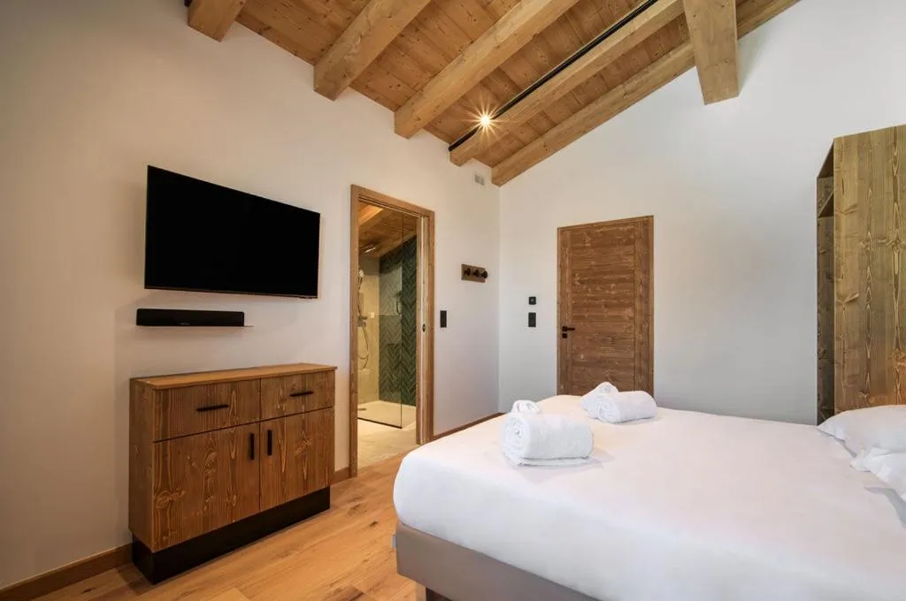 Bed in Lodge des Glaciers - La Rosière