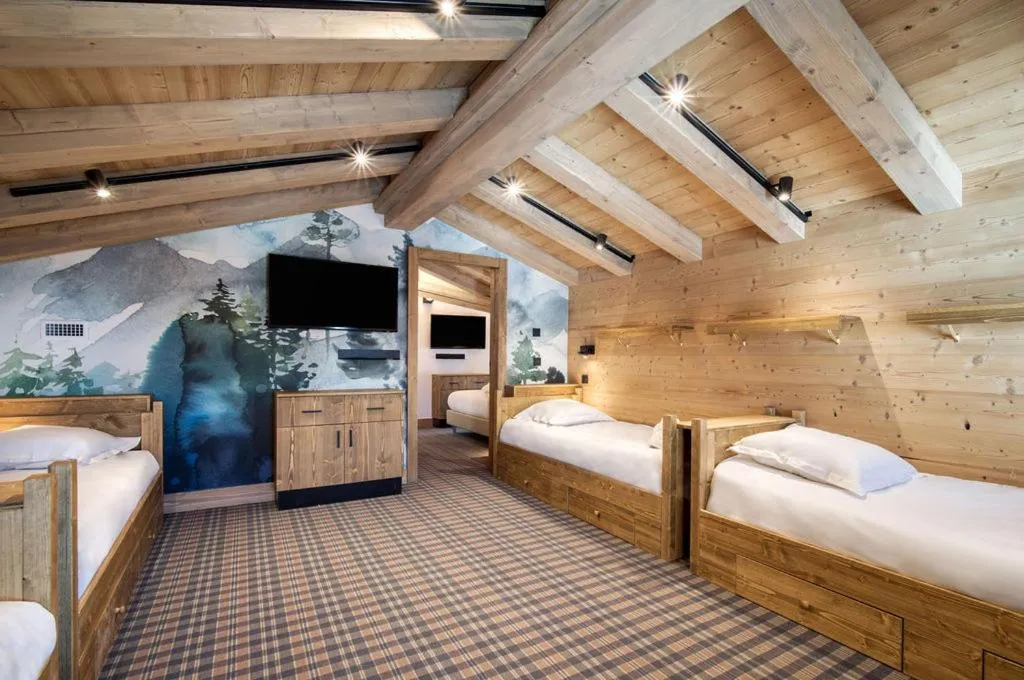 Bed in Lodge des Glaciers - La Rosière