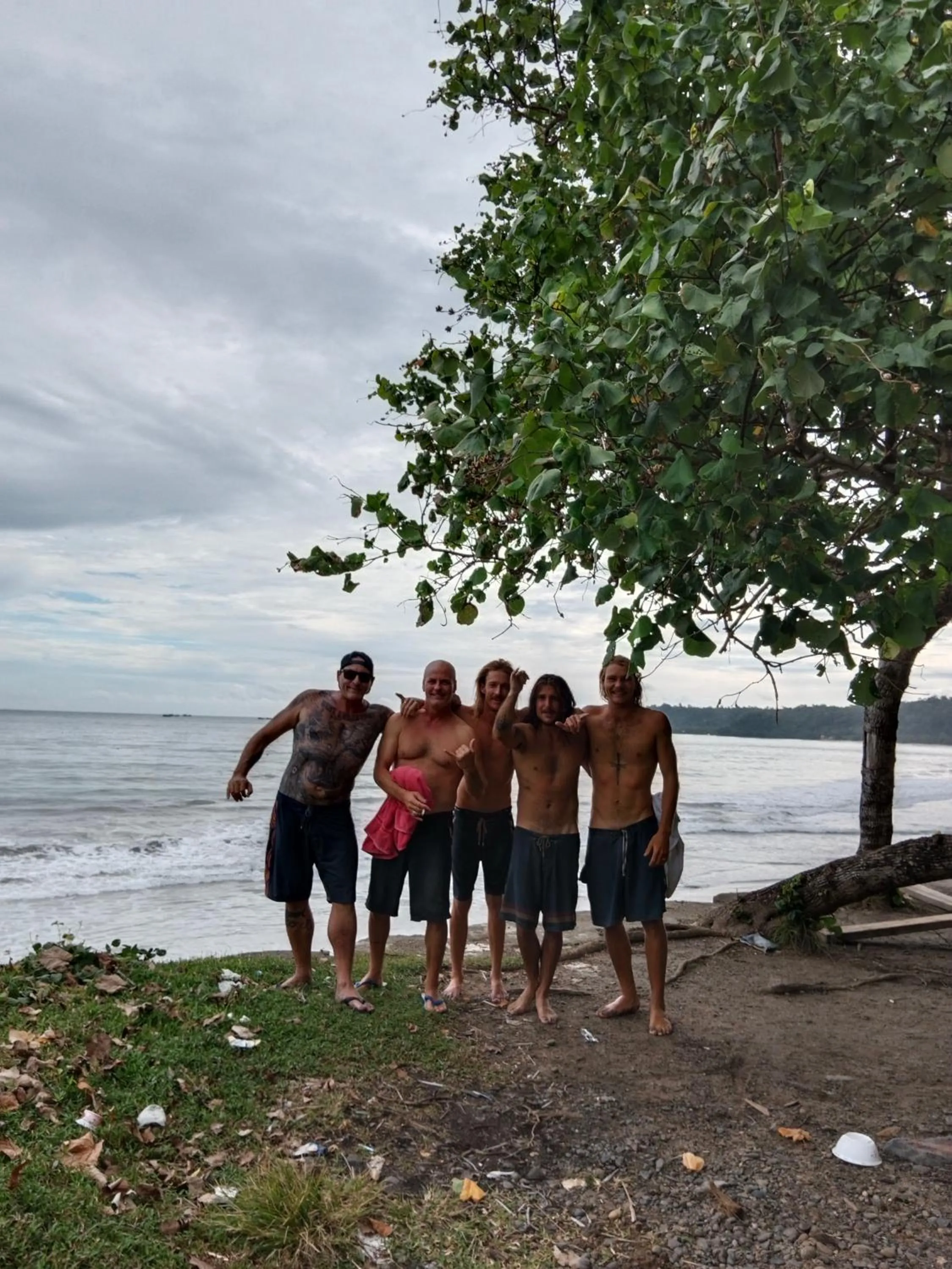 Natural landscape in Rumah Nalu surf camp