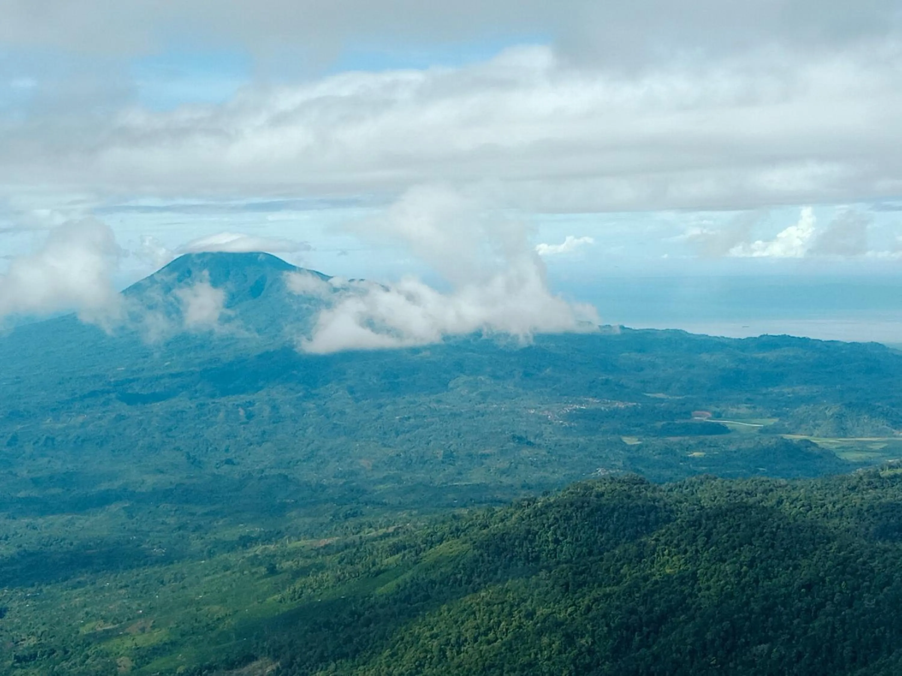 Natural landscape in Rumah Nalu surf camp