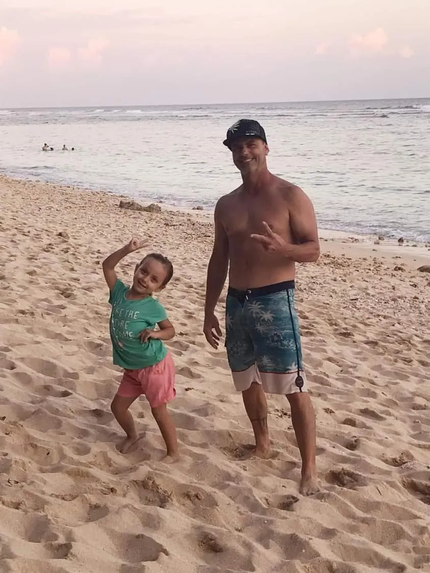 Beach in Rumah Nalu surf camp