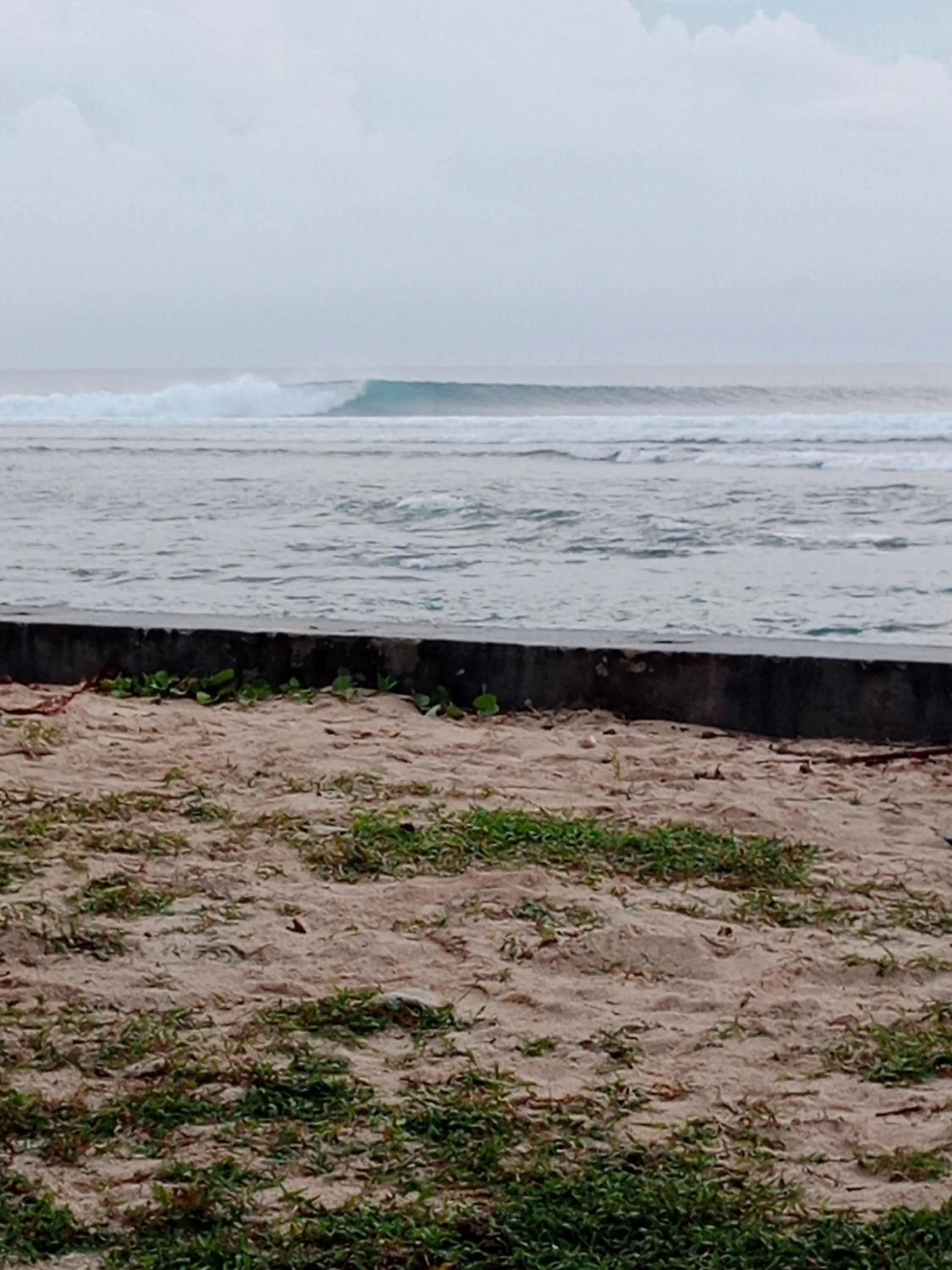 Natural landscape in Rumah Nalu surf camp