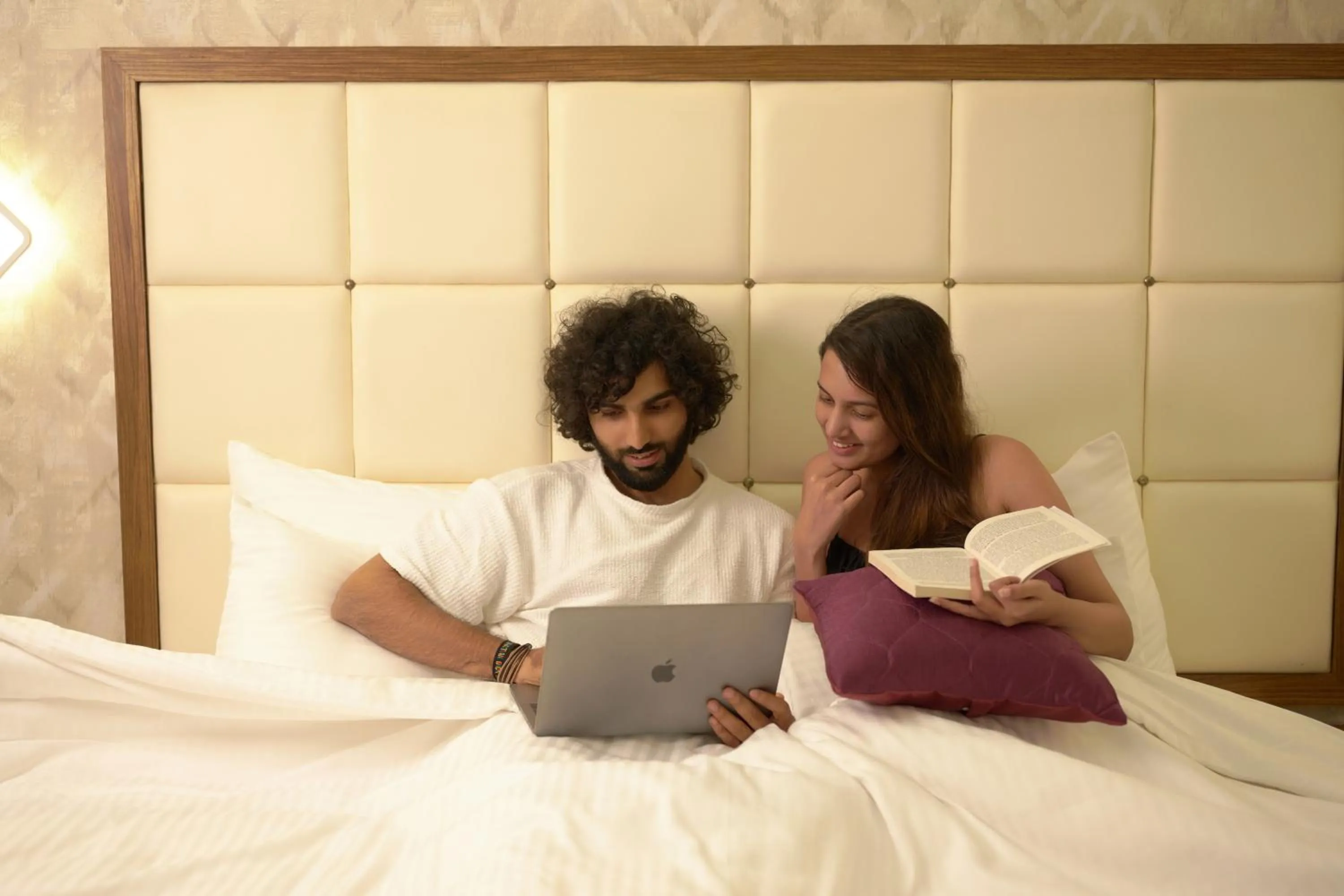 Bed in Tiger Trails Thekkady