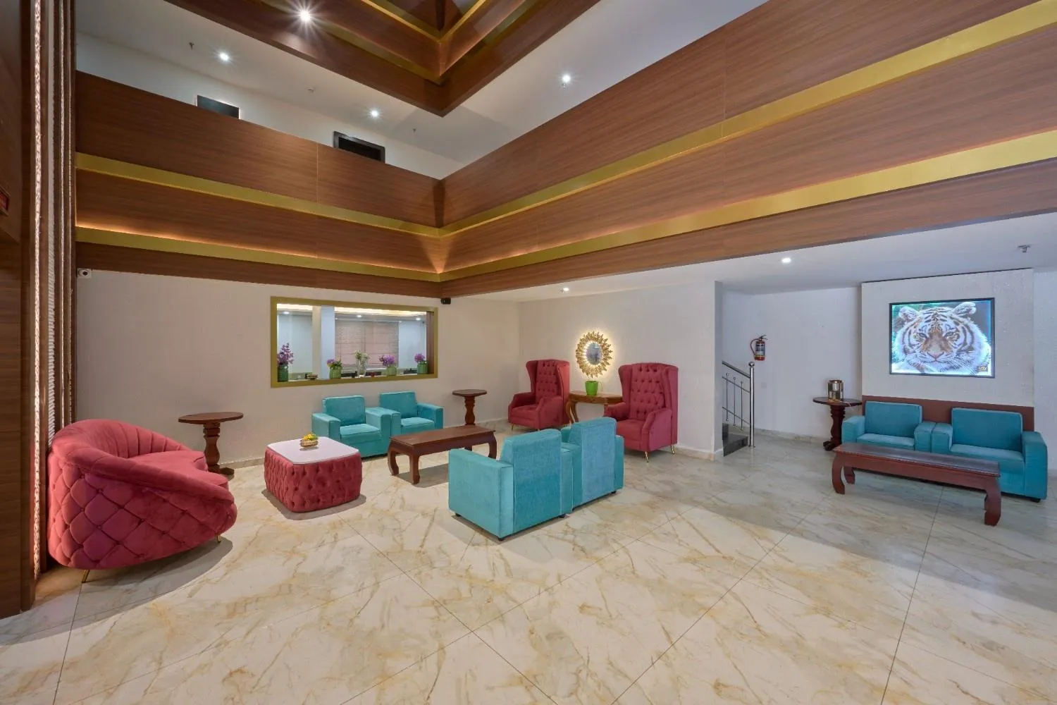 Lobby or reception in Tiger Trails Thekkady