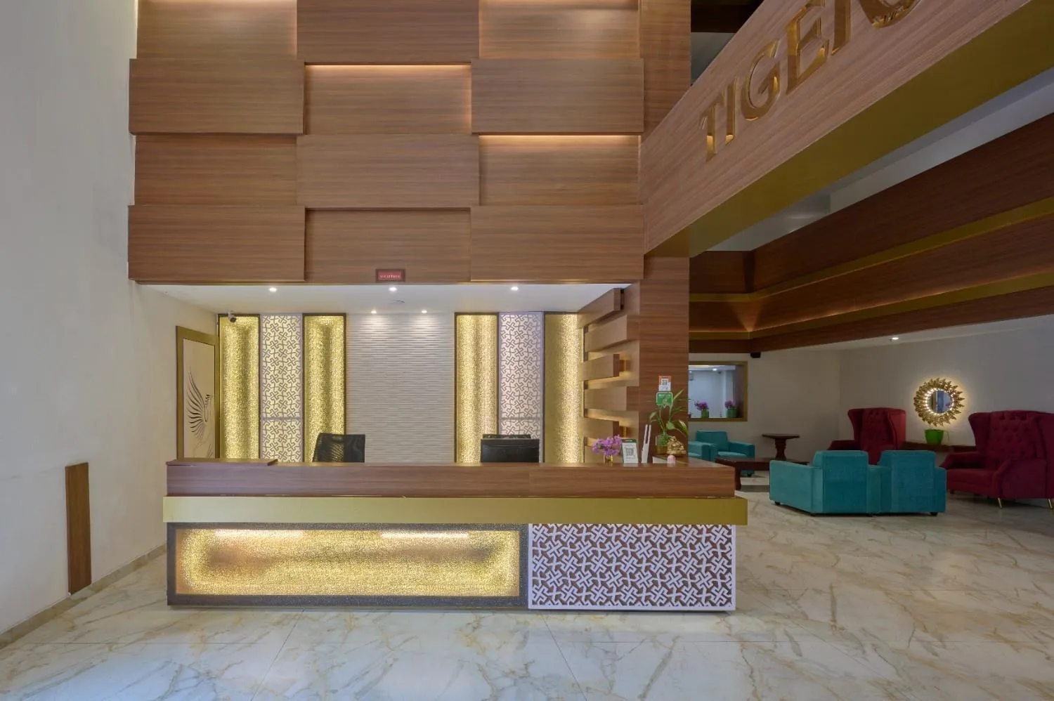 Lobby or reception in Tiger Trails Thekkady